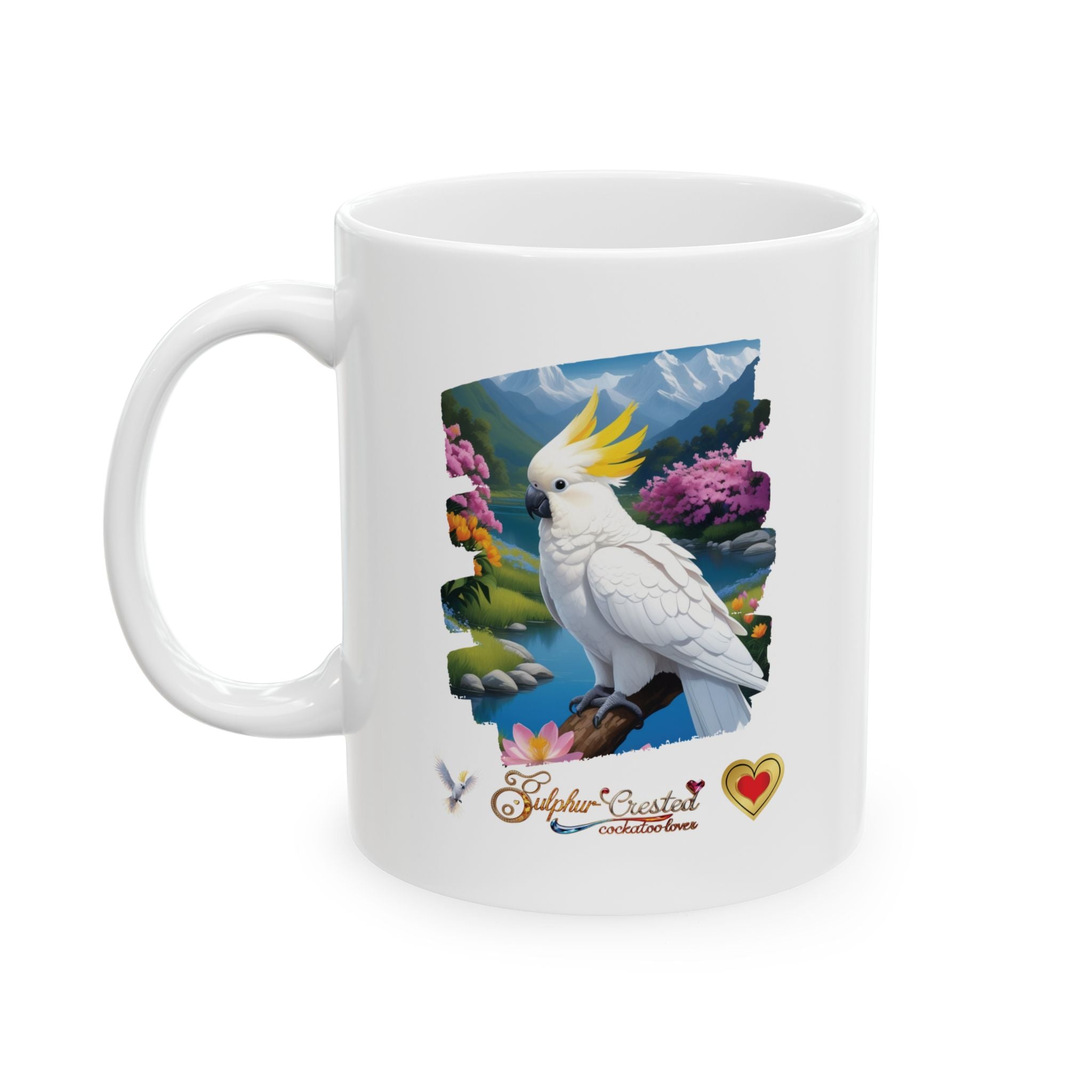 Sulphur-Crested Cockatoo Lover Mug