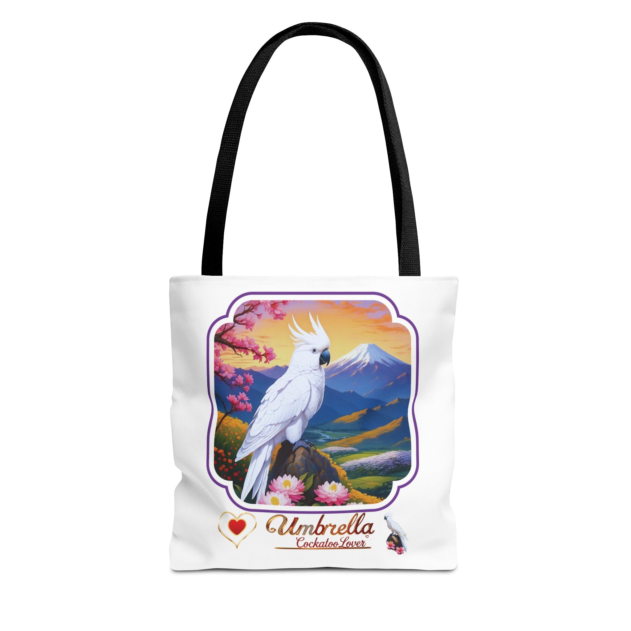 Mountain Umbrella Cockatoo Lover Tote Bag
