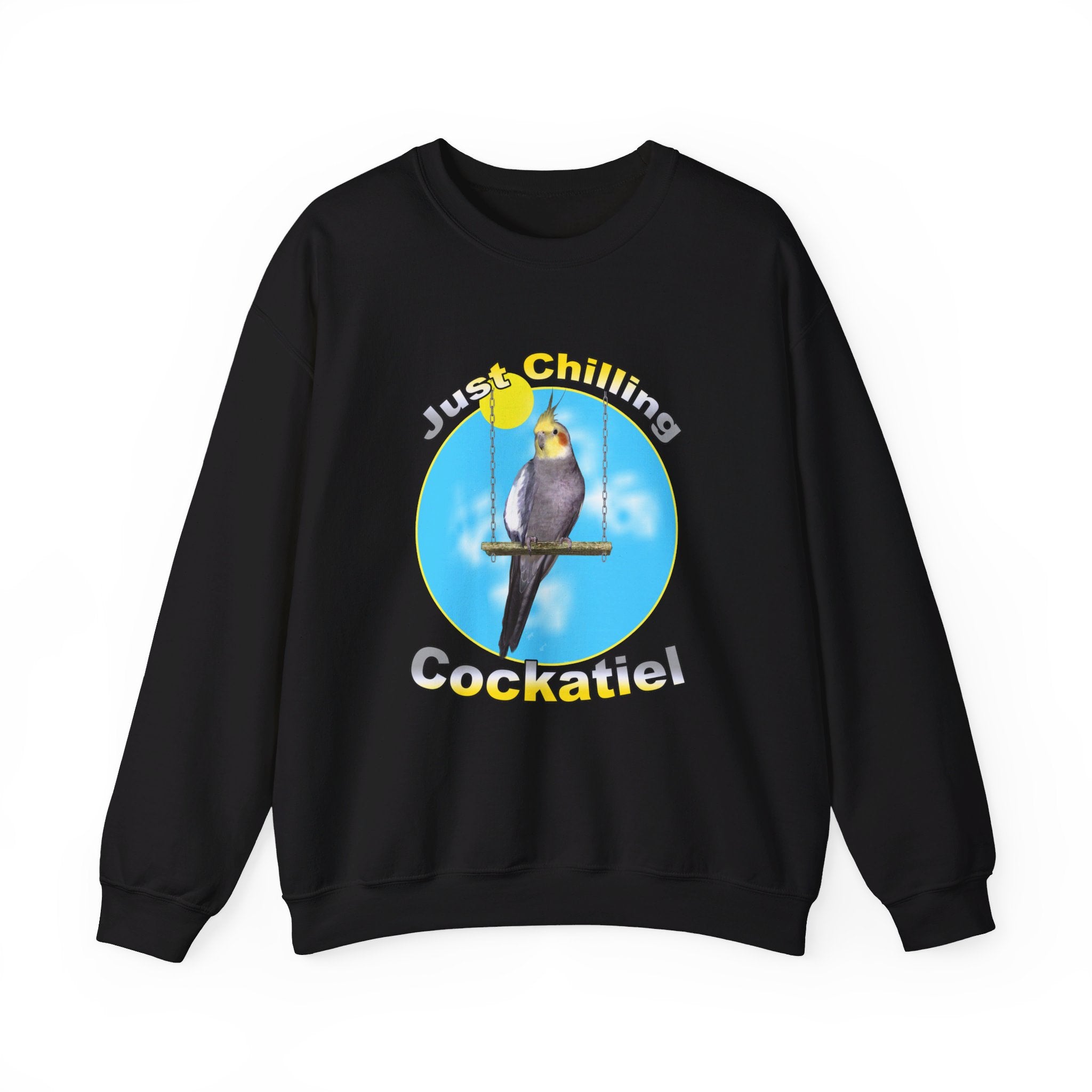 Just Chilling Swing Cockatiel Sweatshirt