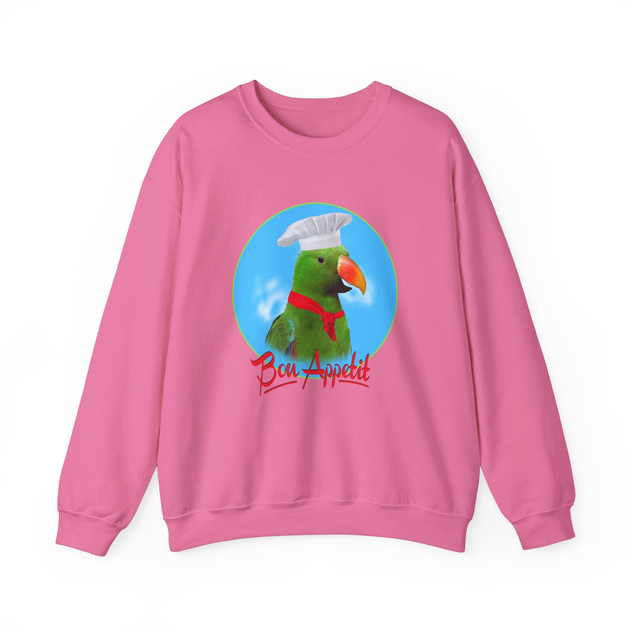 Bon Appetit Green Eclectus Sweatshirt