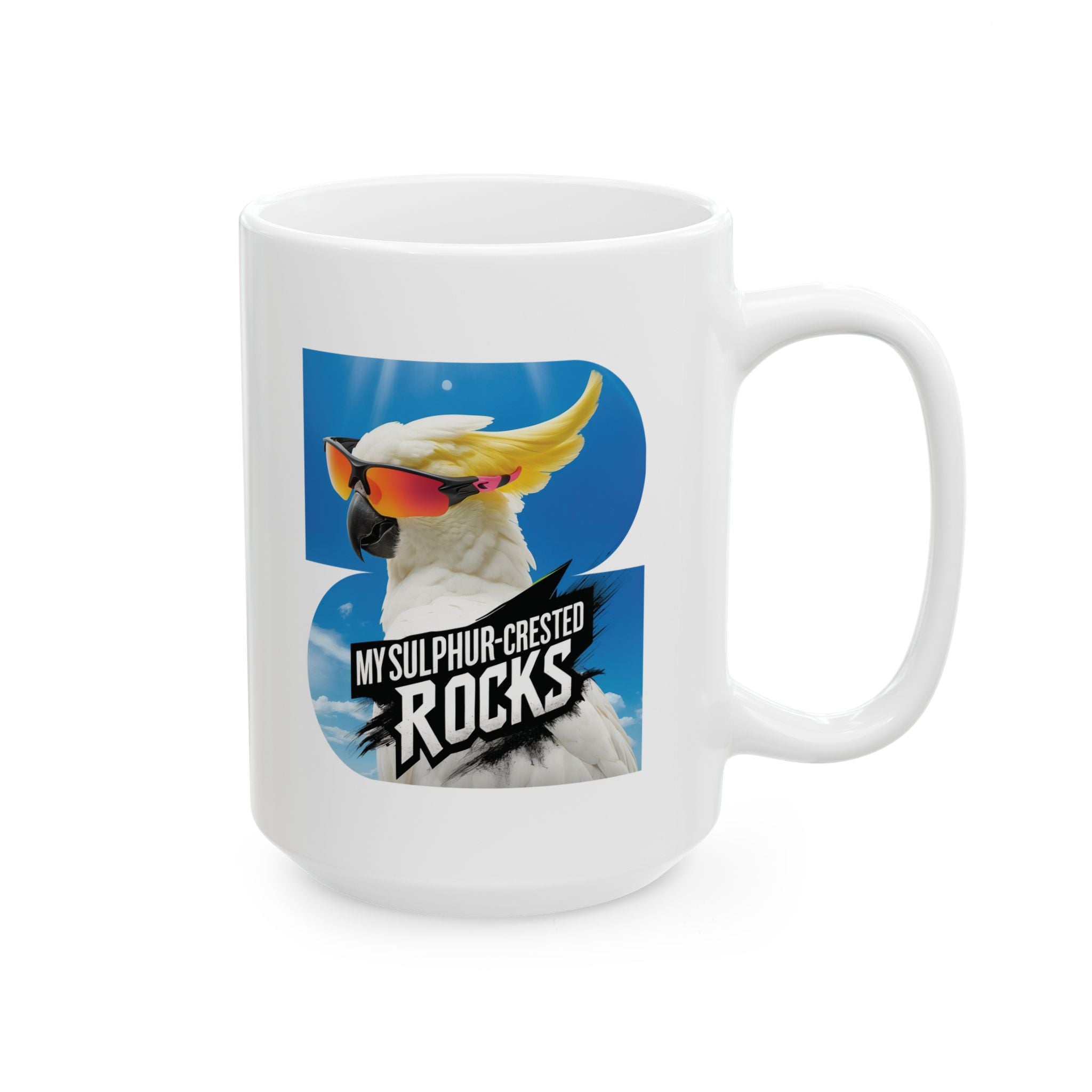 Sulphur-Crested Rocks Sunglasses Mug