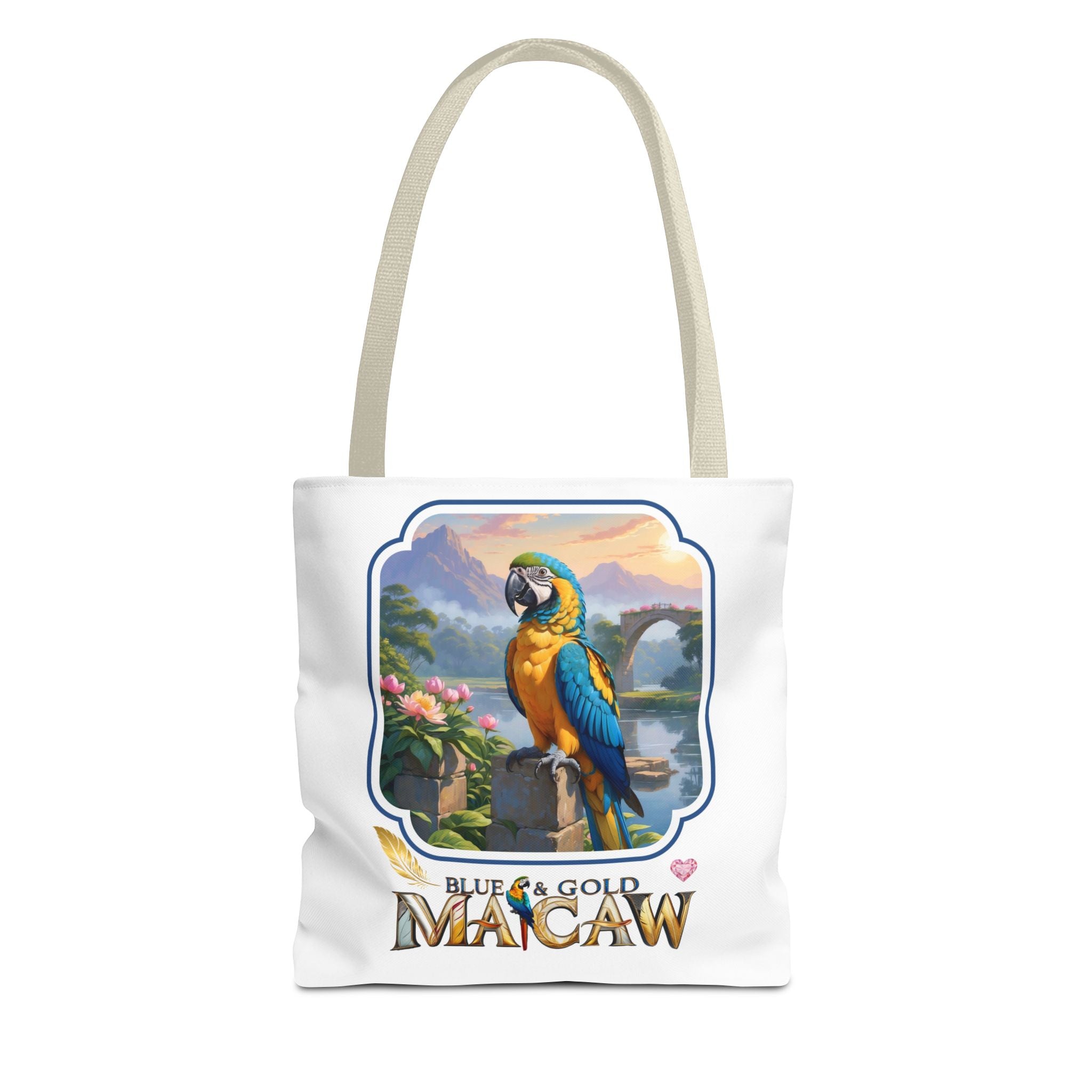 Blue & Gold Macaw Tote Bag