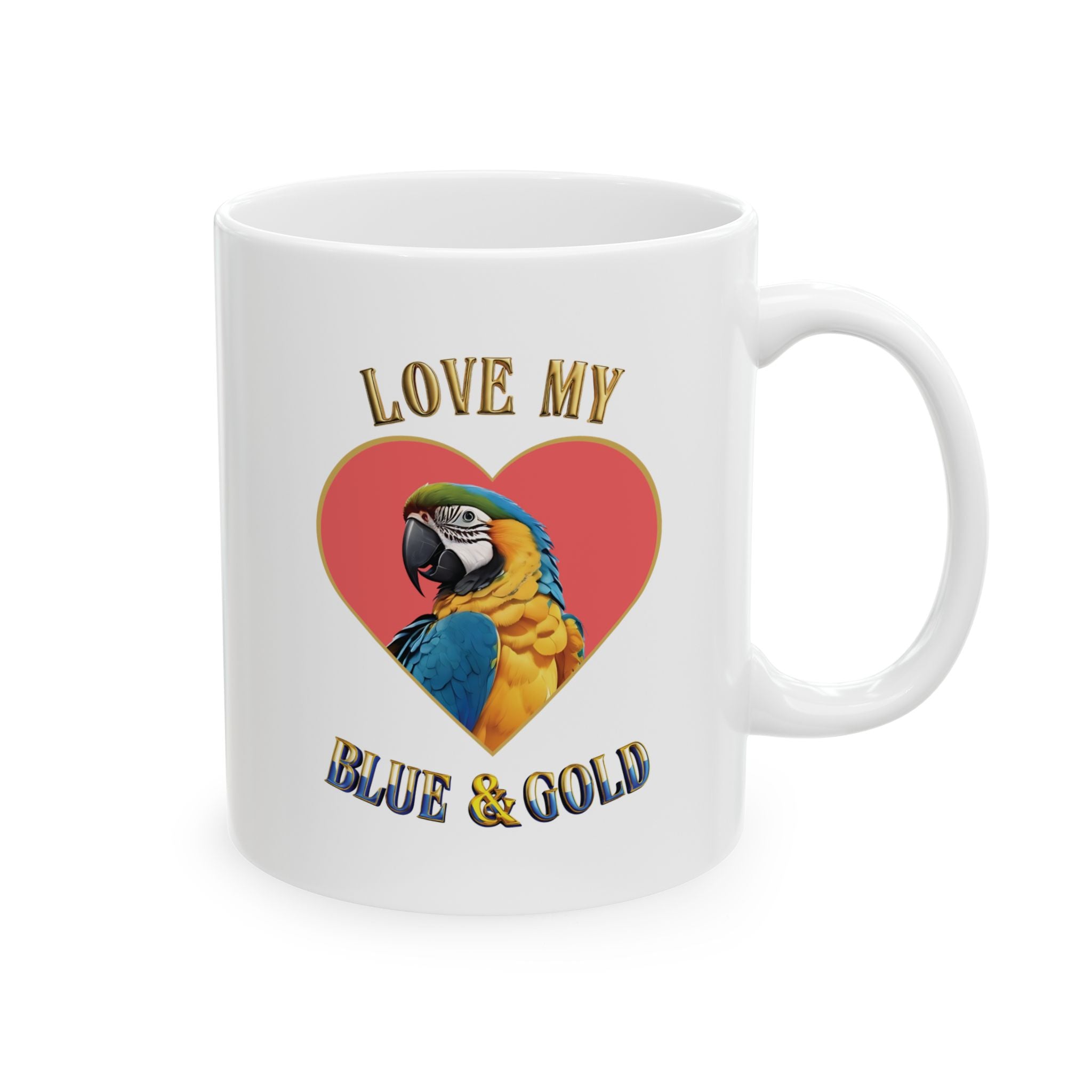 Blue And Gold Macaw Mug