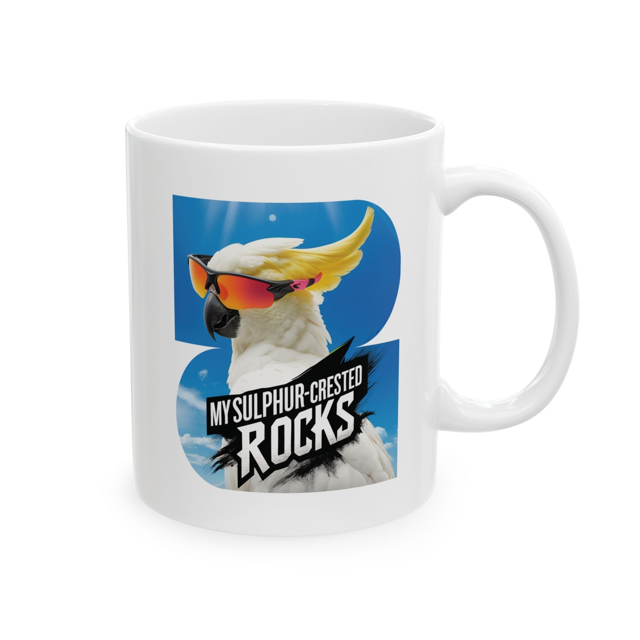 Sulphur-Crested Rocks Sunglasses Mug