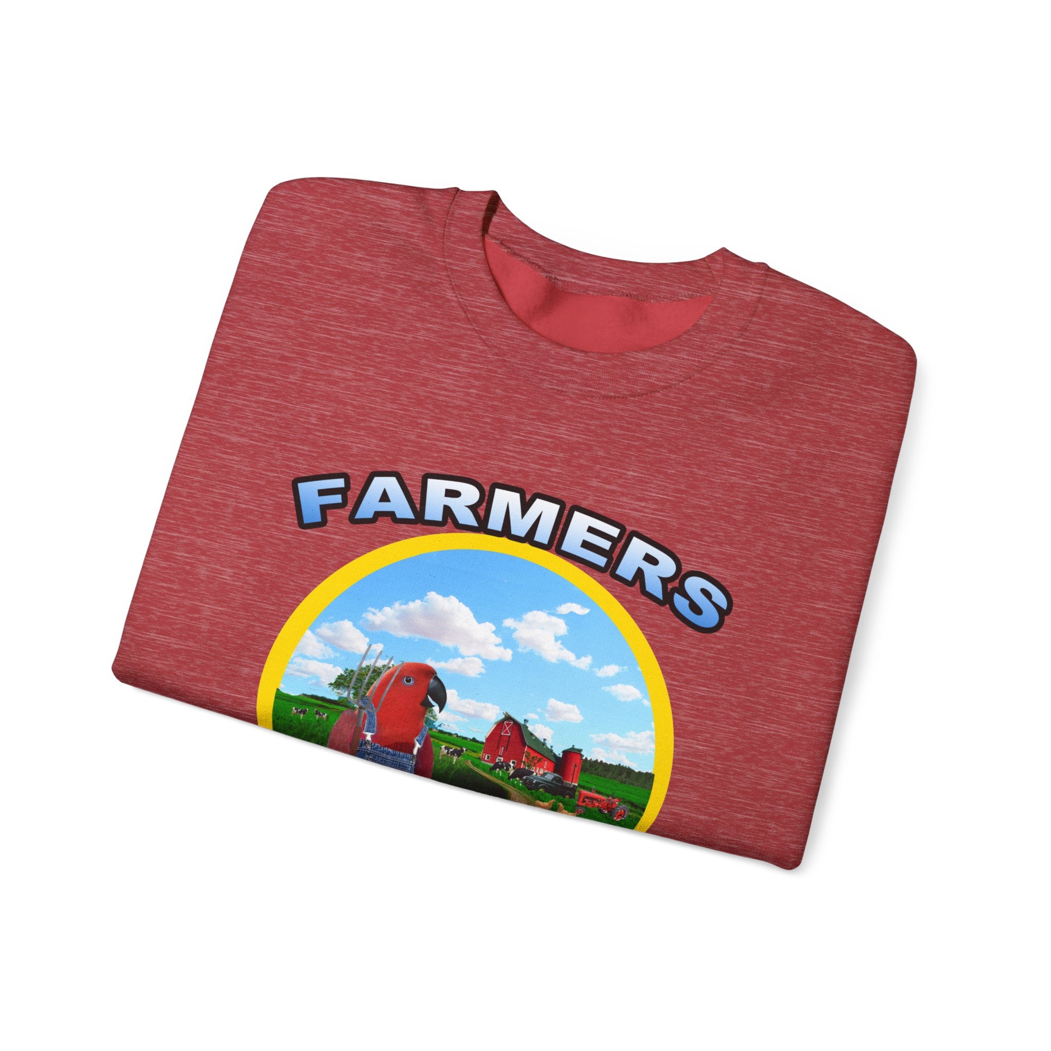 Farmers Rock Red Eclectus Sweatshirt
