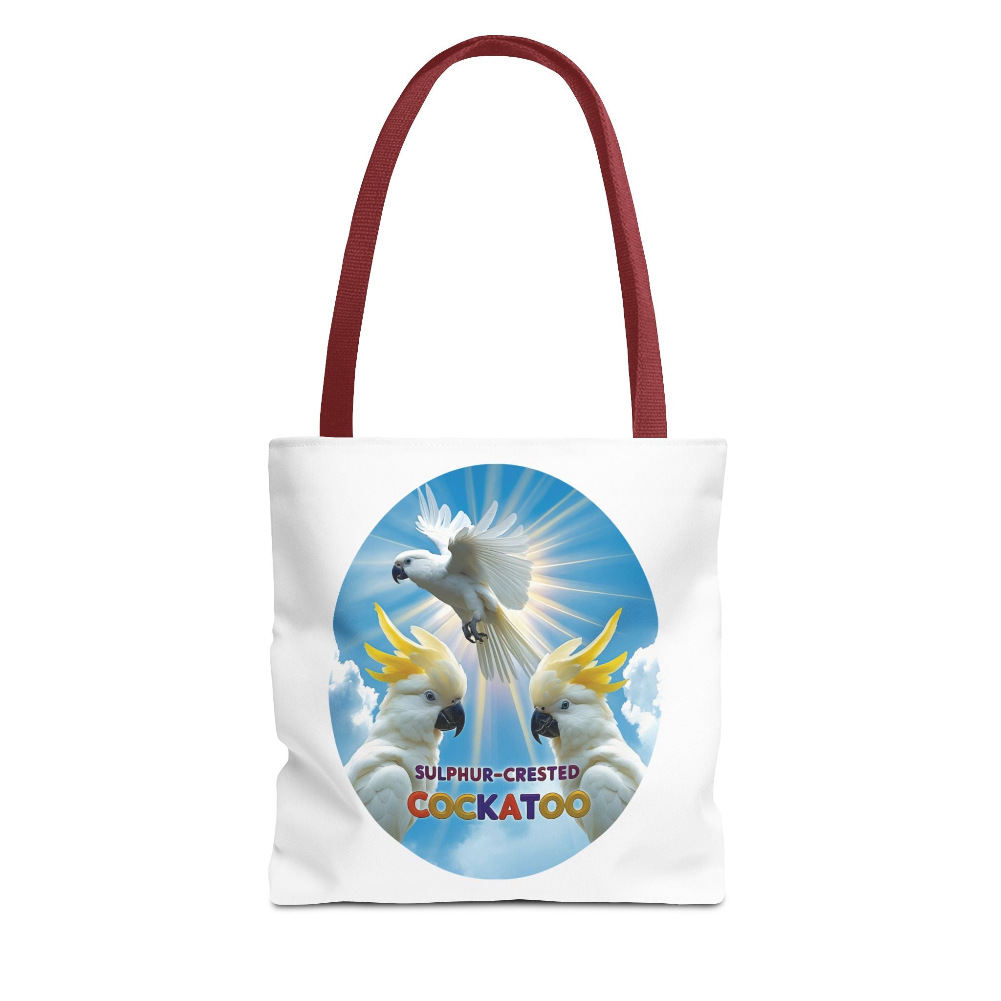 Sulphur-Crested Cockatoo Flying Tote Bag