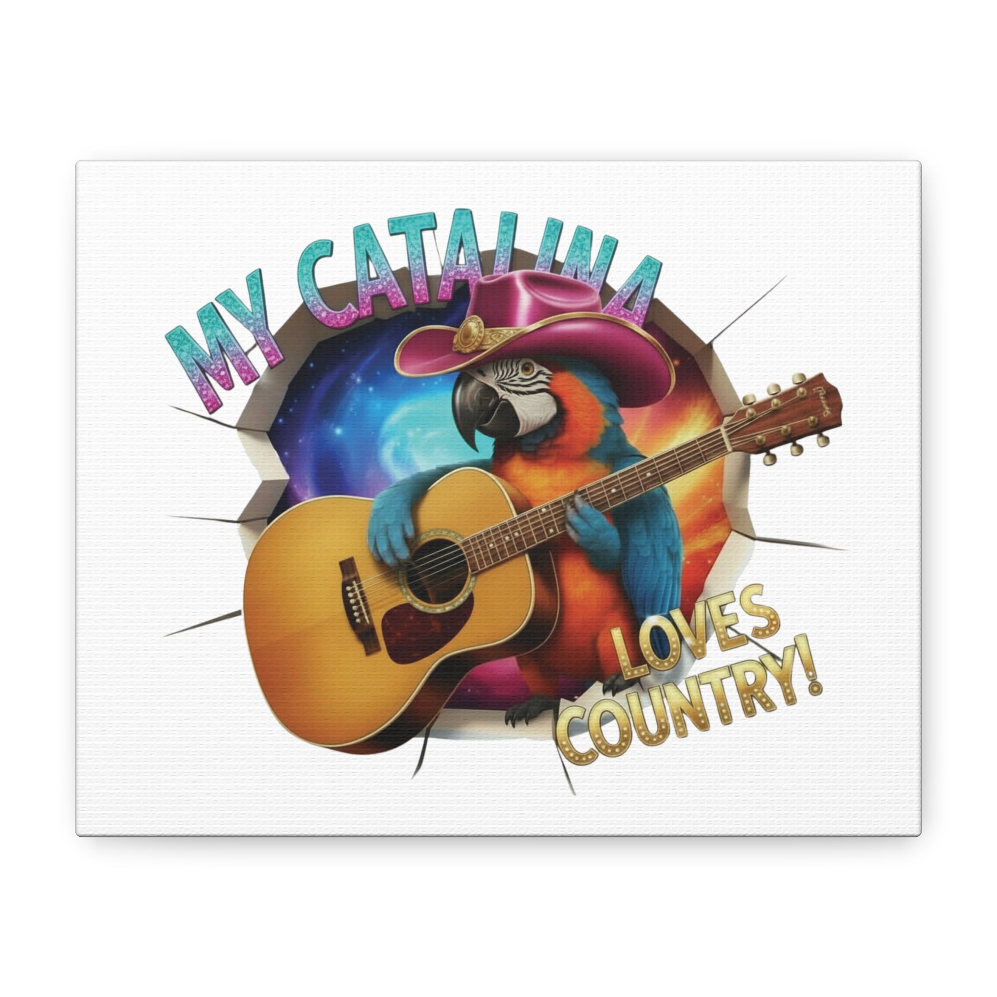 Catalina Macaw Breakthrough Wall-Hanging