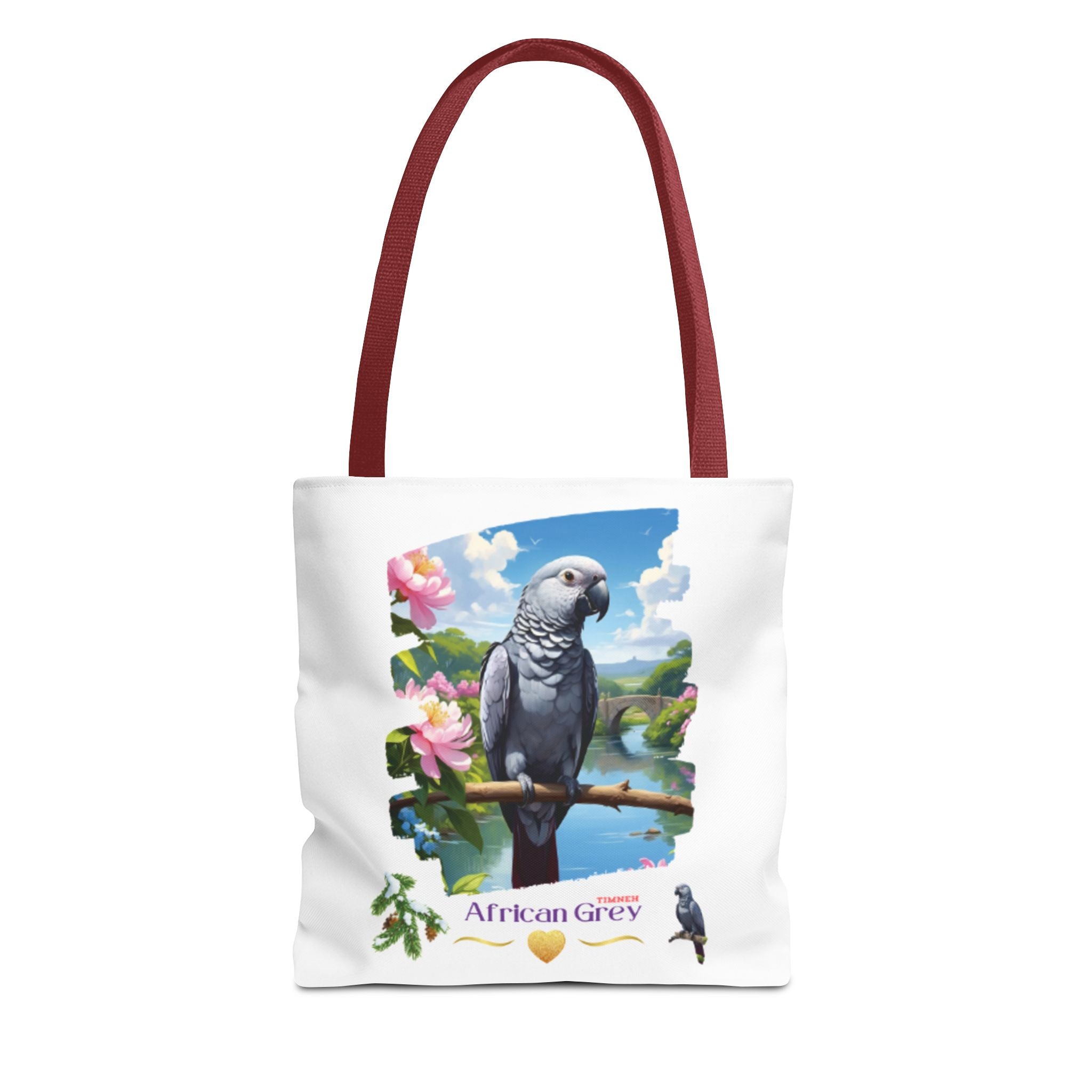 Nature African Grey Timneh Tote Bag