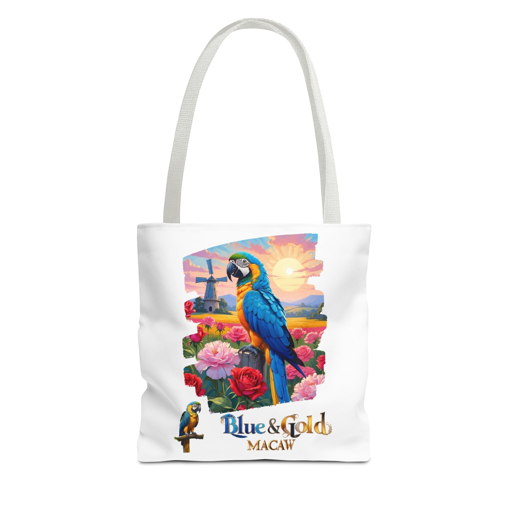 Blue & Gold Macaw Tote Bag