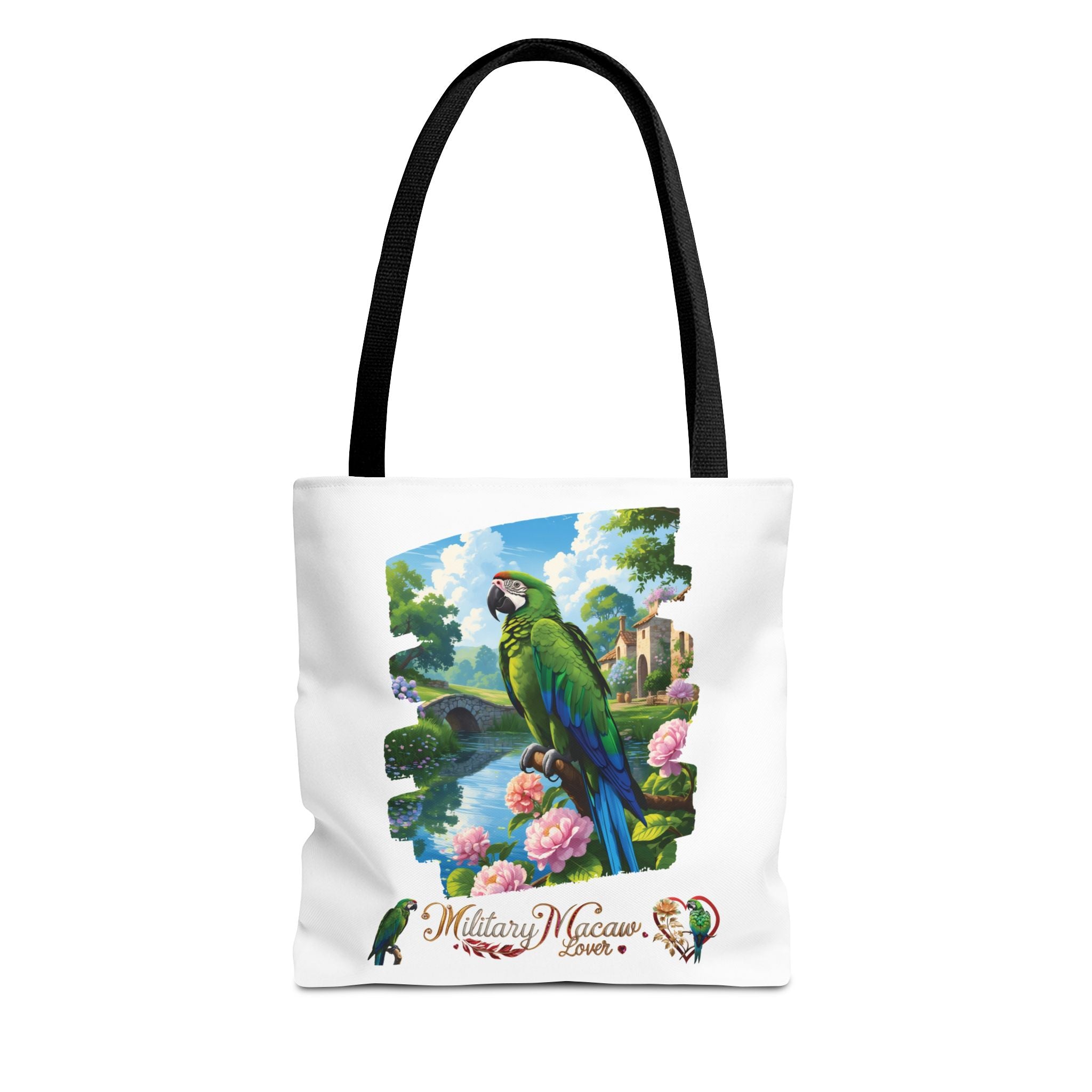 Military Macaw Lover Lake Tote Bag