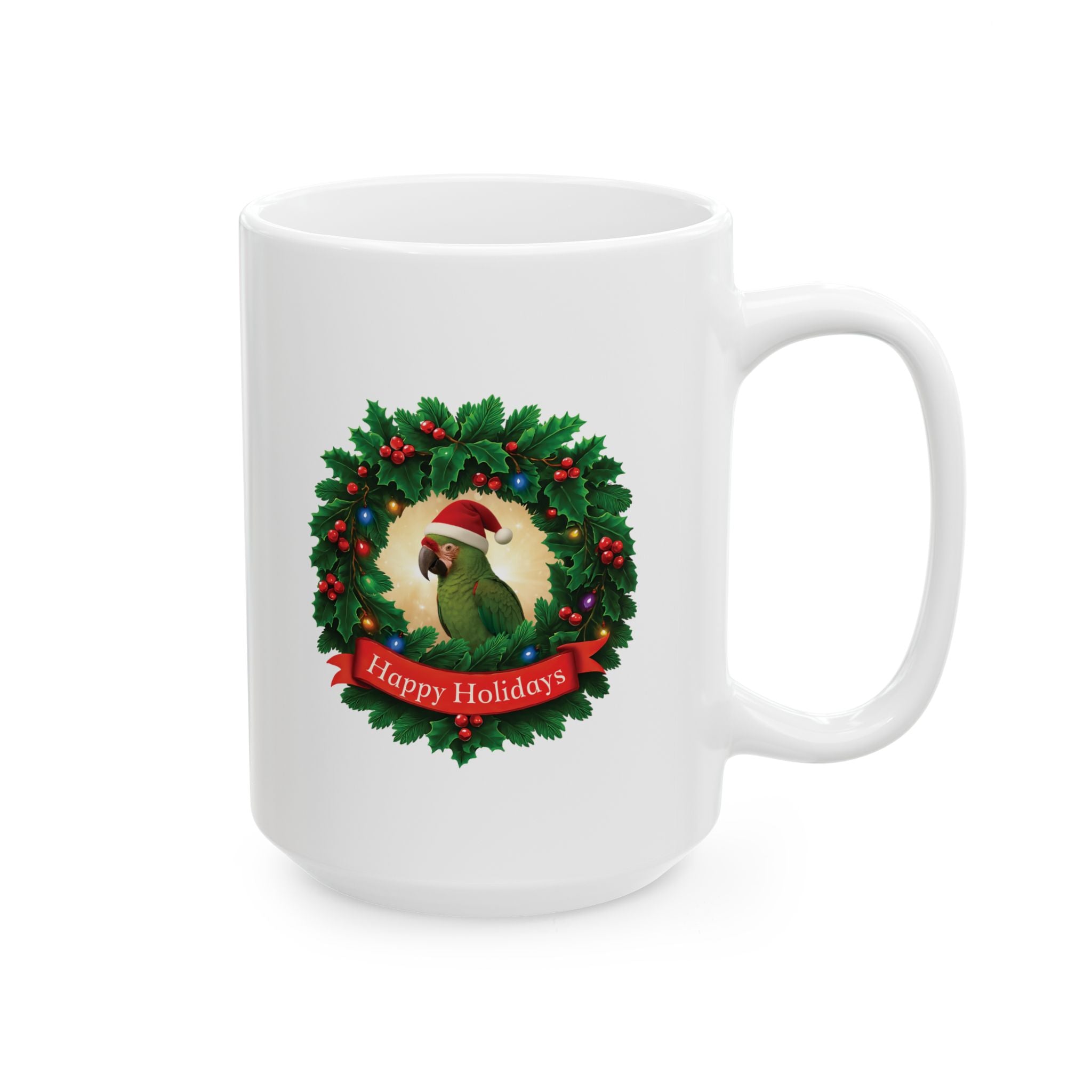 Happy Holidays Military Mug