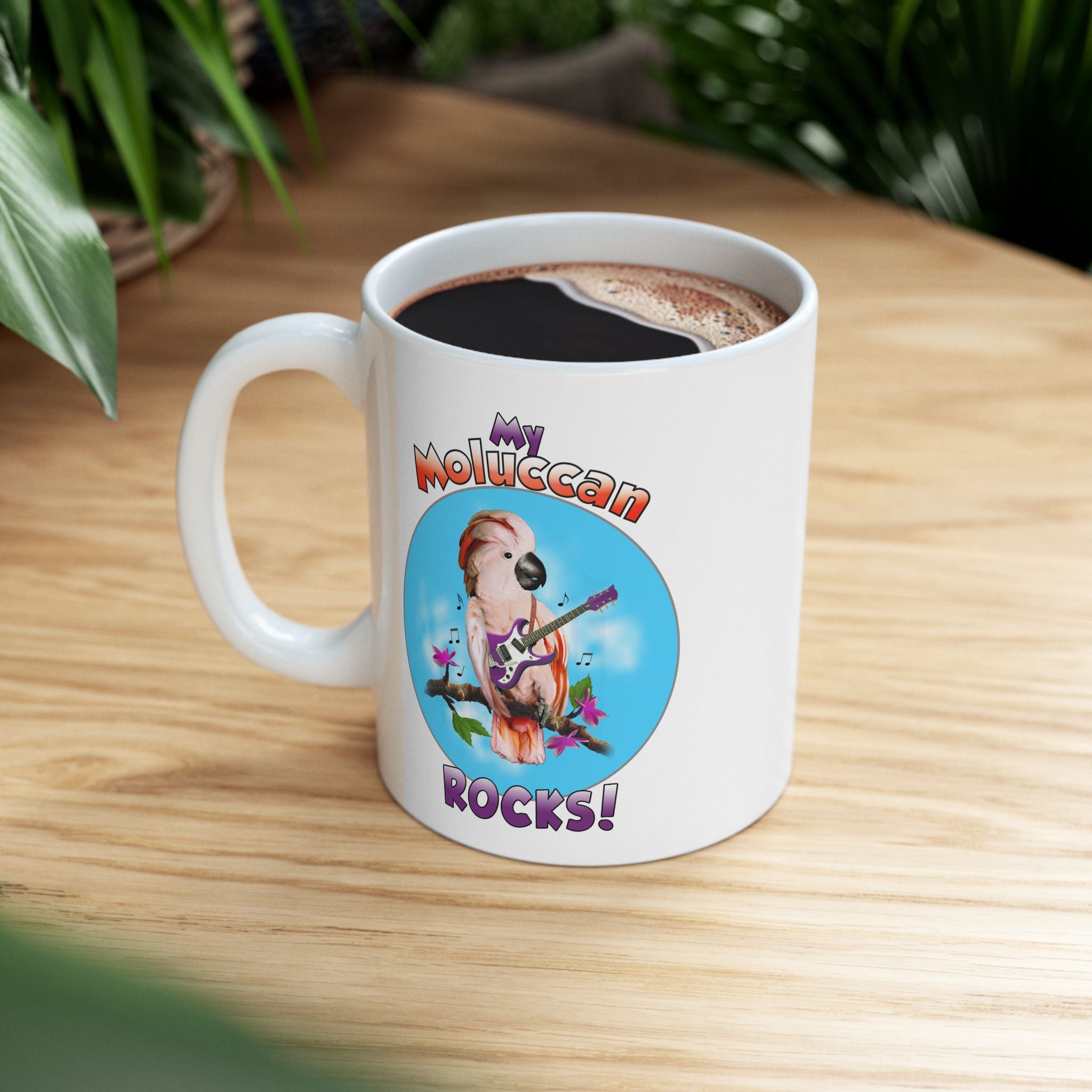My Moluccan Rocks Guitar Mug