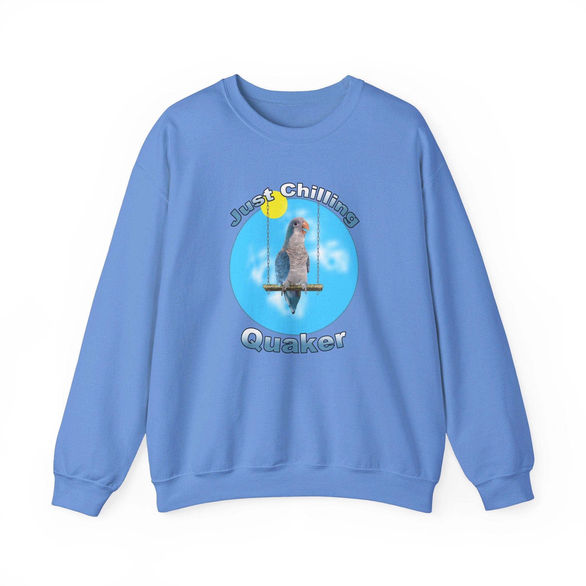Just Chilling Swing Blue Quaker Sweatshirt