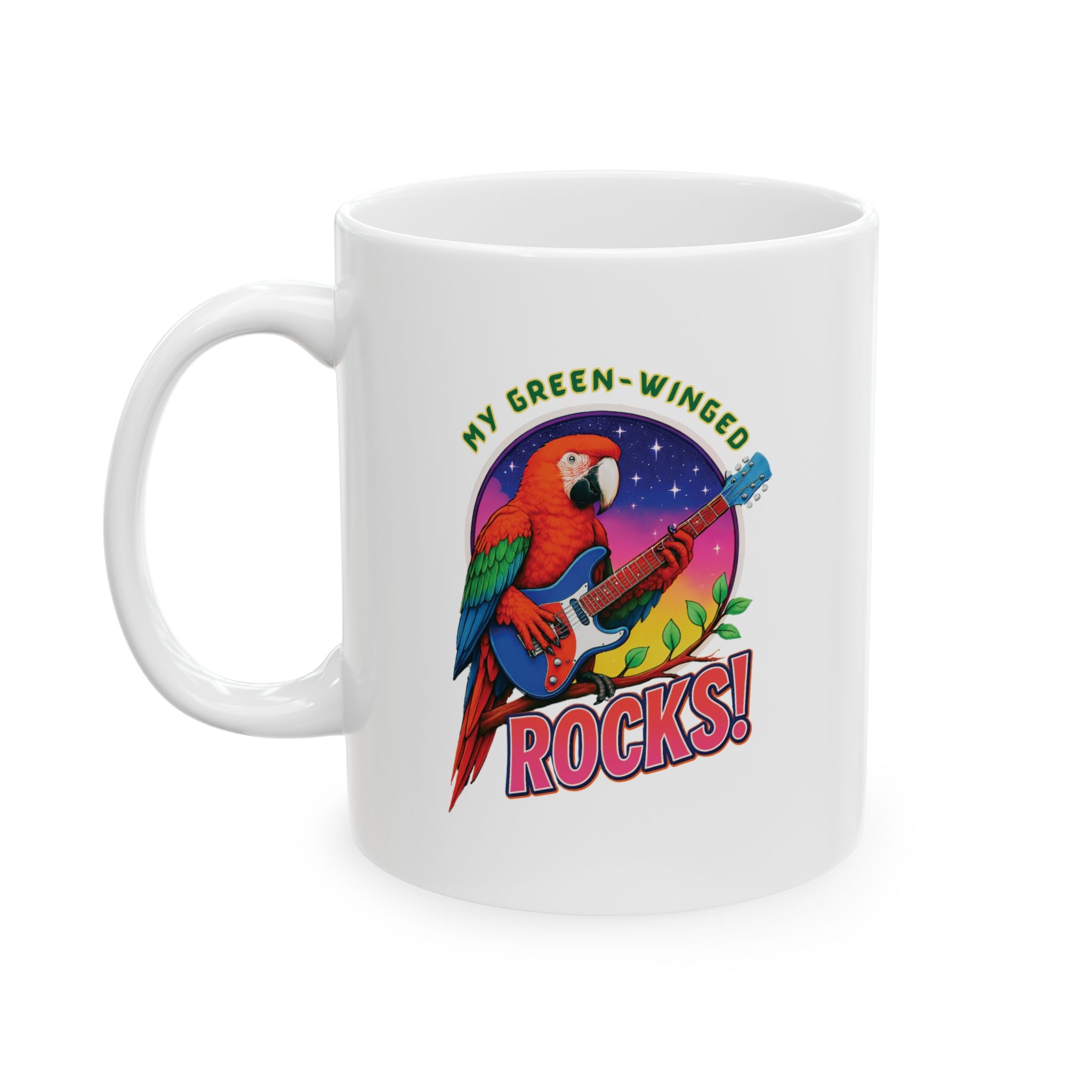My Green-Winged Rocks Mug