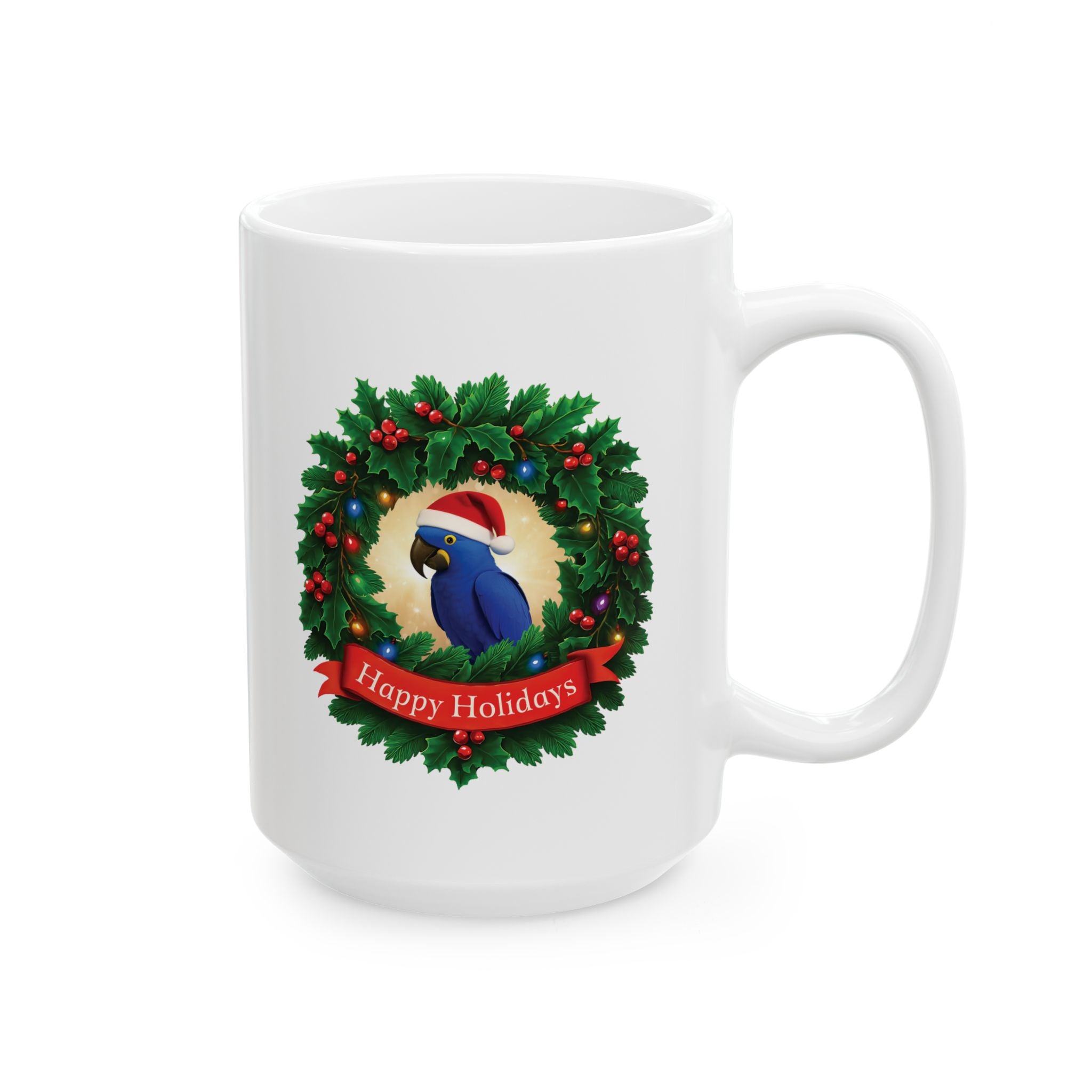 Happy Holidays Hyacinth Mug