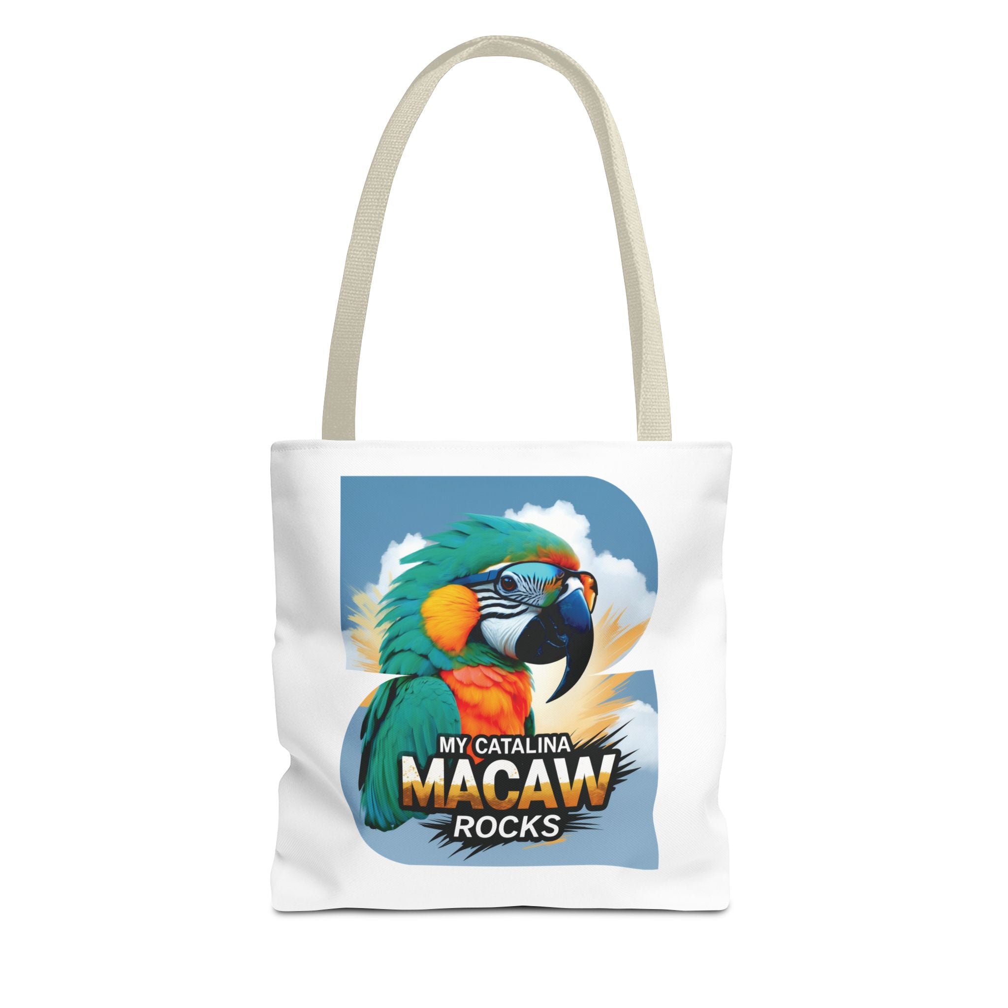 My Catalina Macaw Rocks Tote Bag