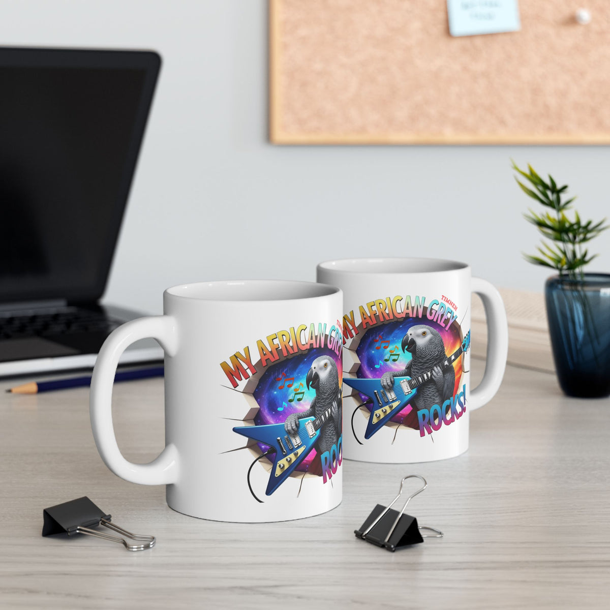 My African Grey Rocks Mug