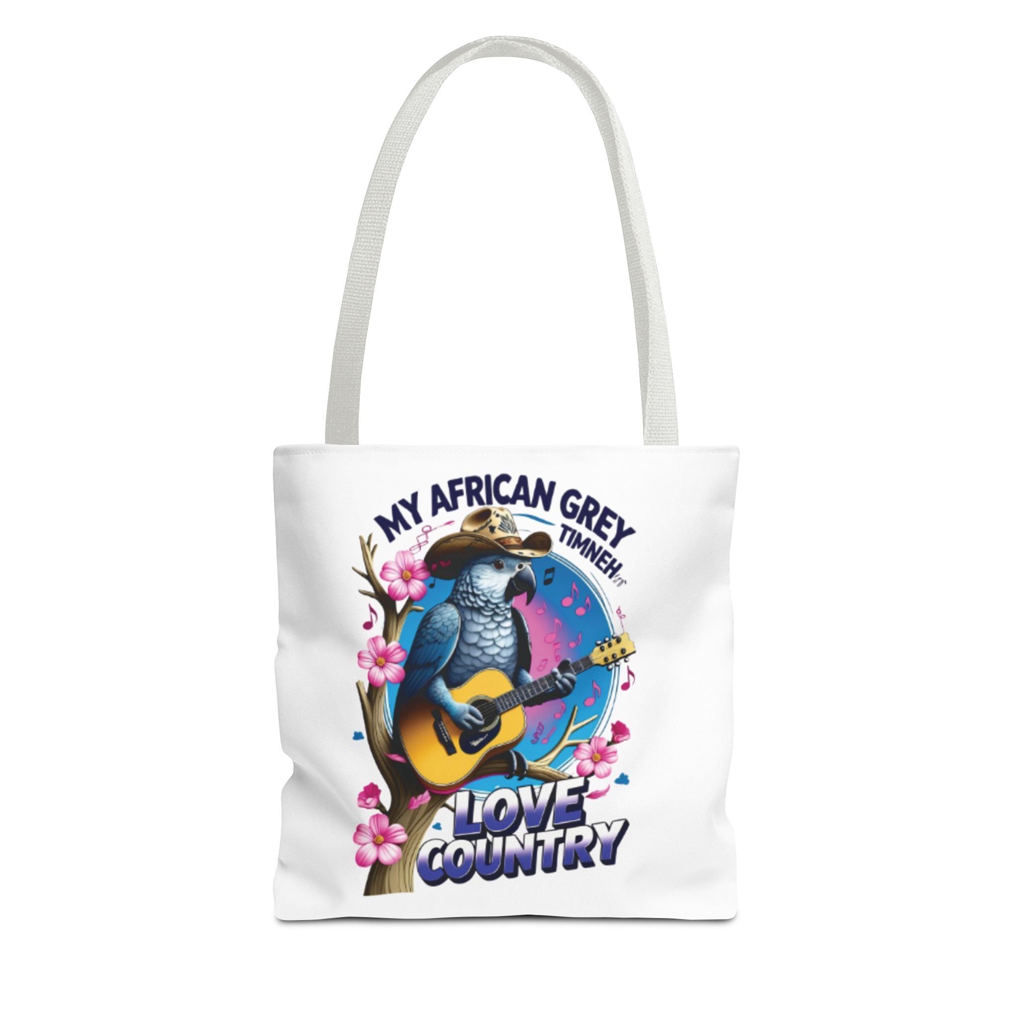 African Grey Timneh Love Country Tote Bag