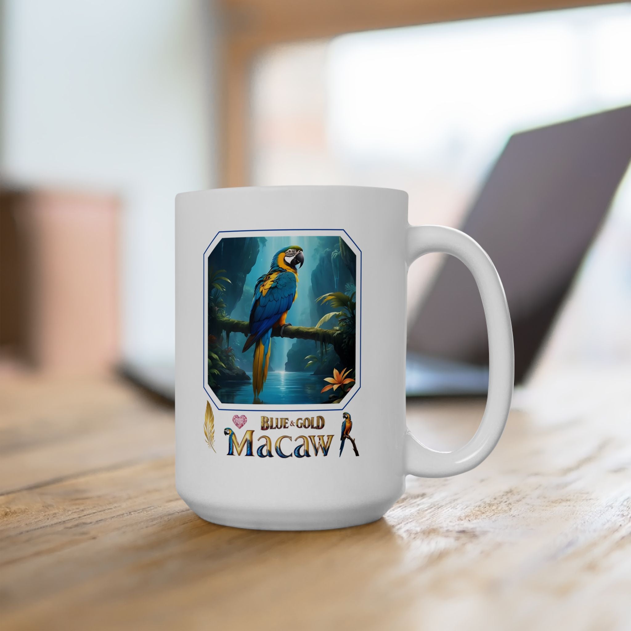 Blue & Gold Macaw Mug