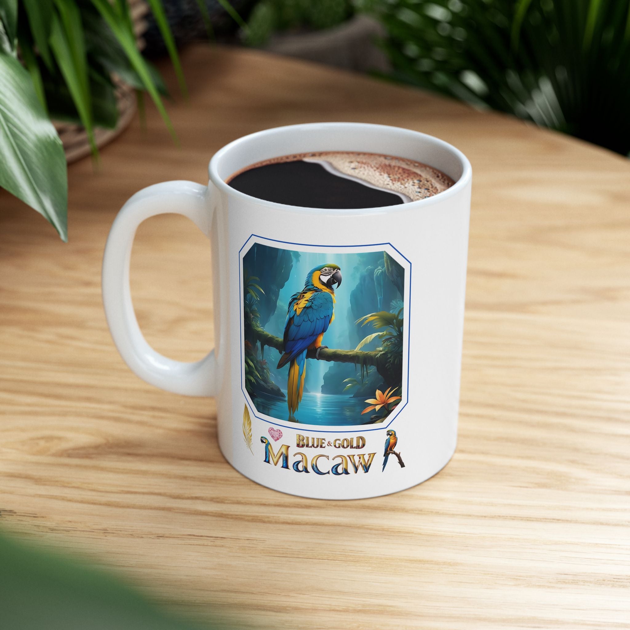 Blue & Gold Macaw Mug