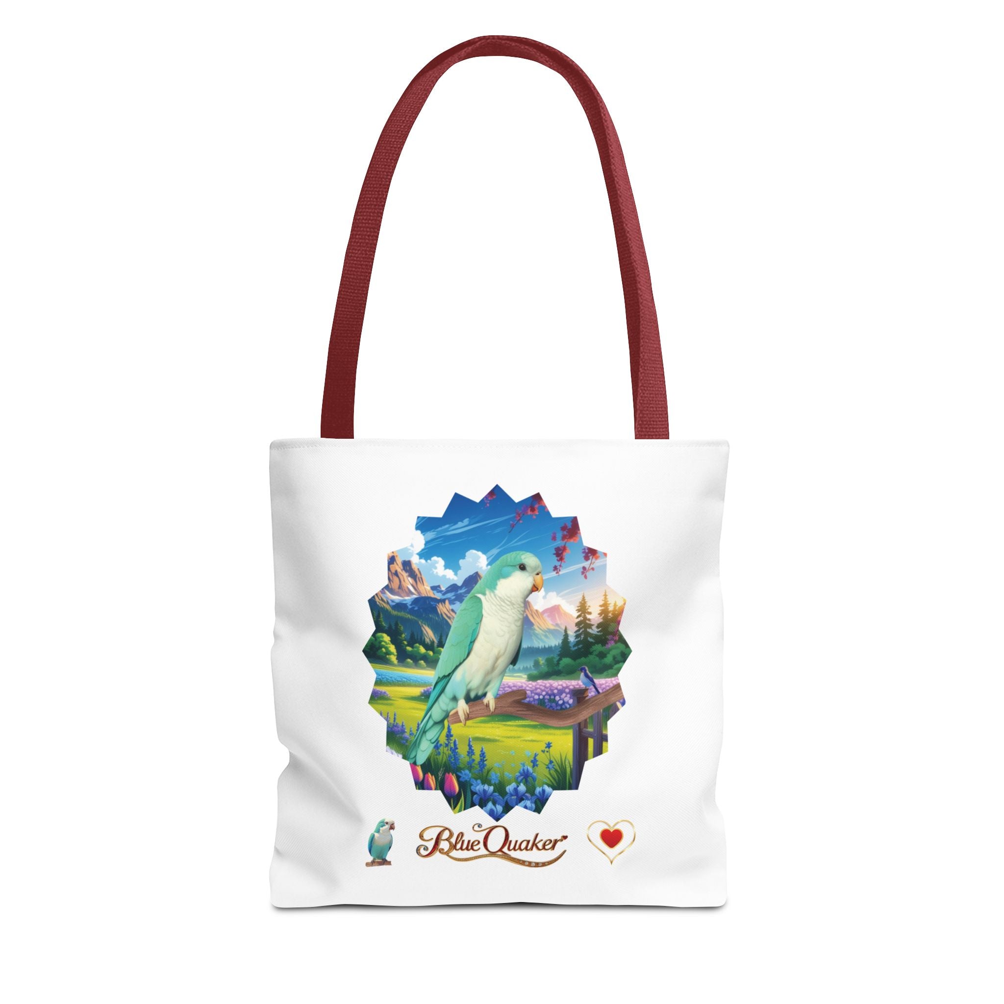 Blue Quaker Tote Bag