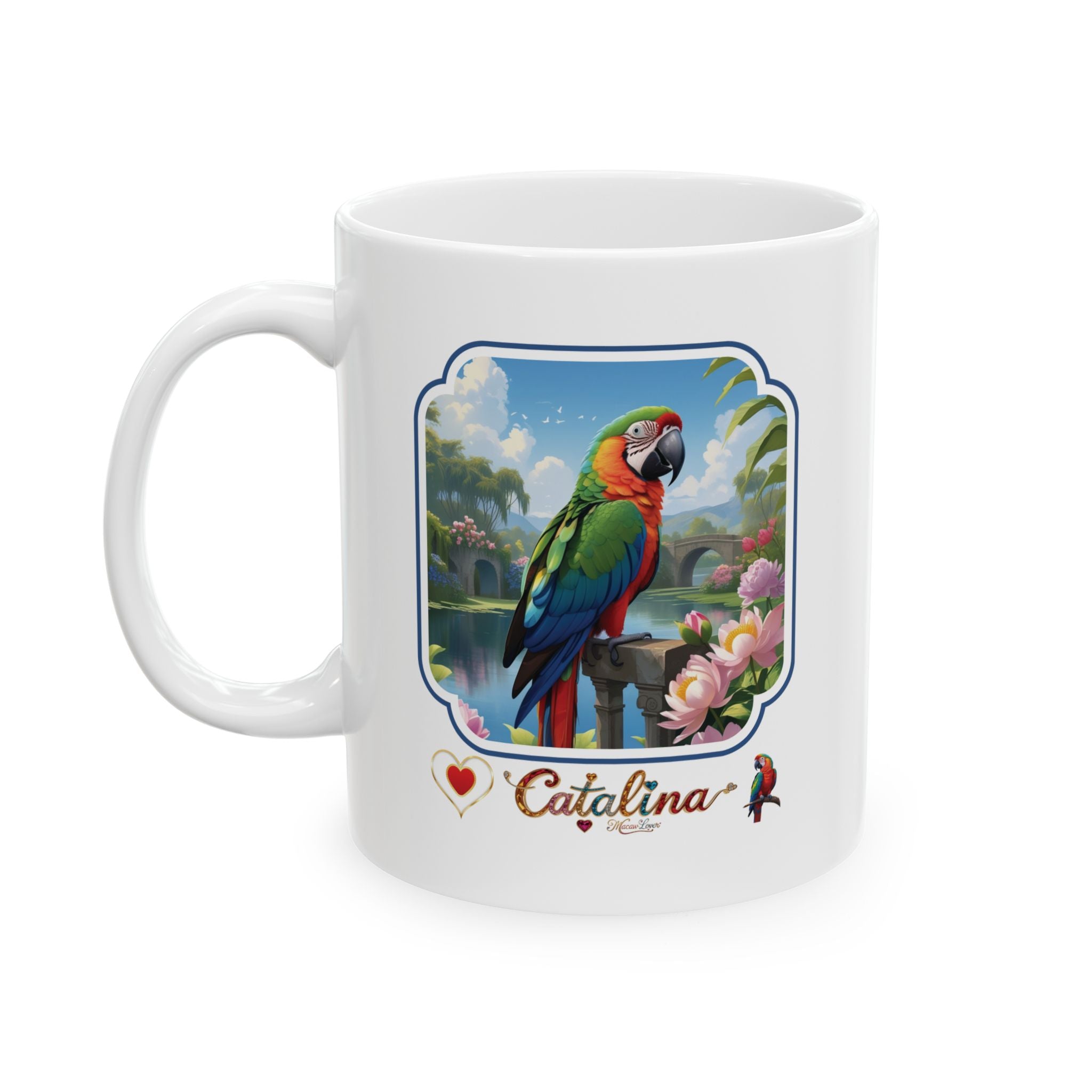 Catalina Macaw Lover Lake Mug