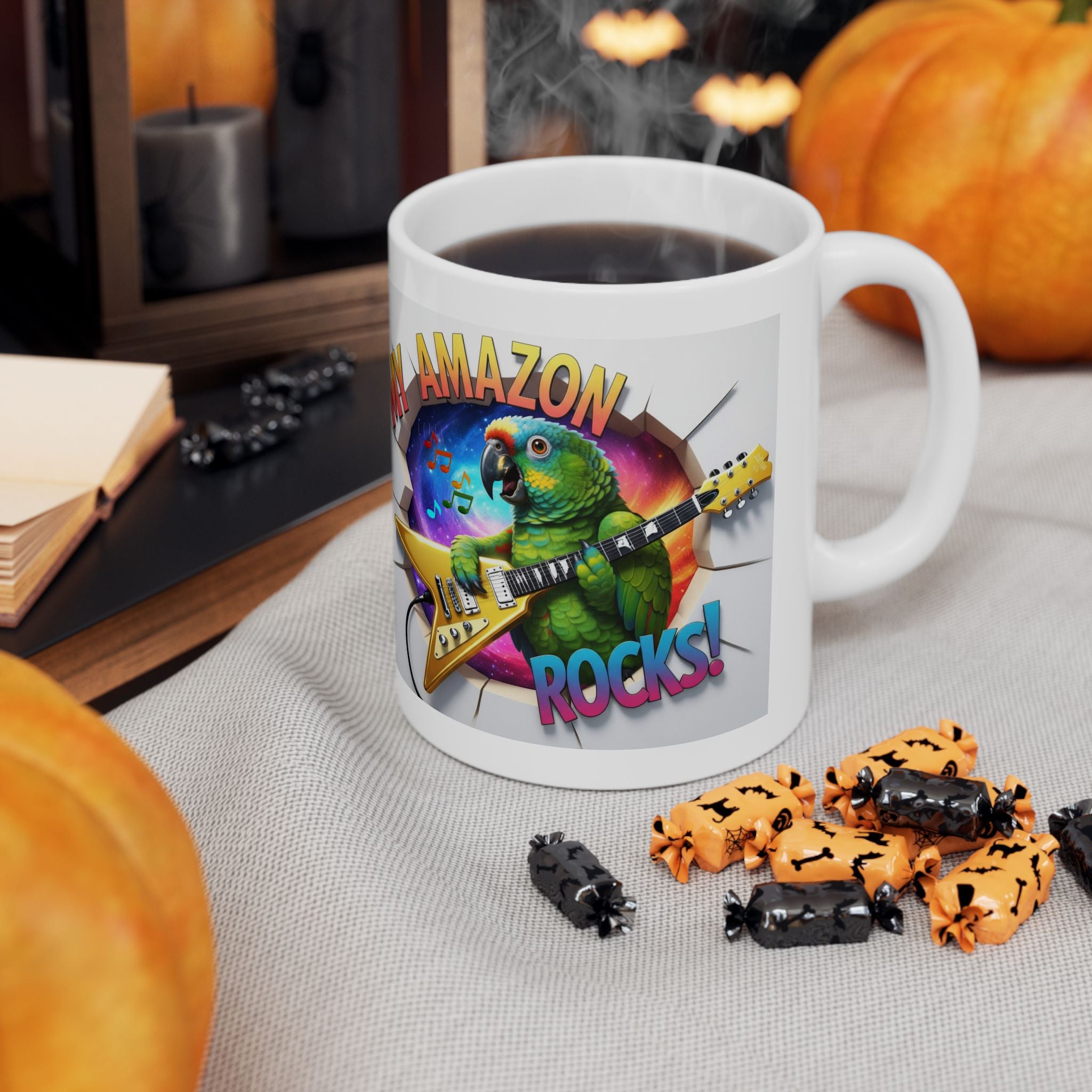 My Amazon Rocks Guitar Mug
