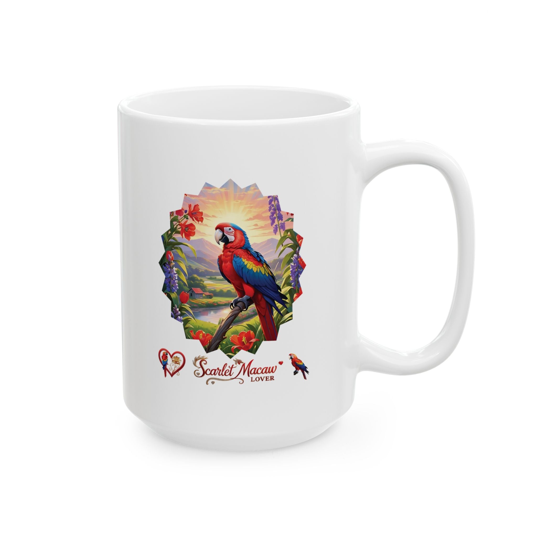 Scarlet Macaw Lover Nature Mug