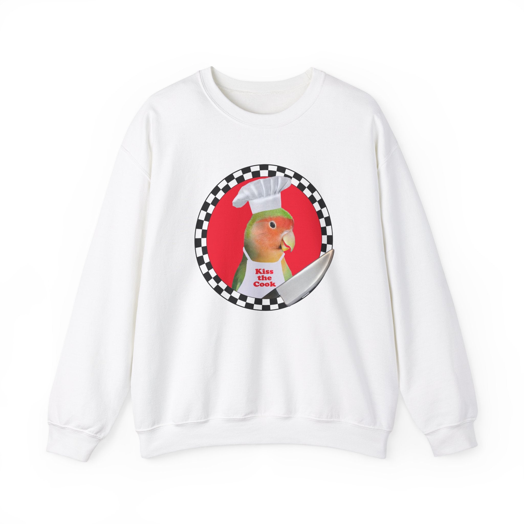 Kiss The Cook Lovebird Sweatshirt