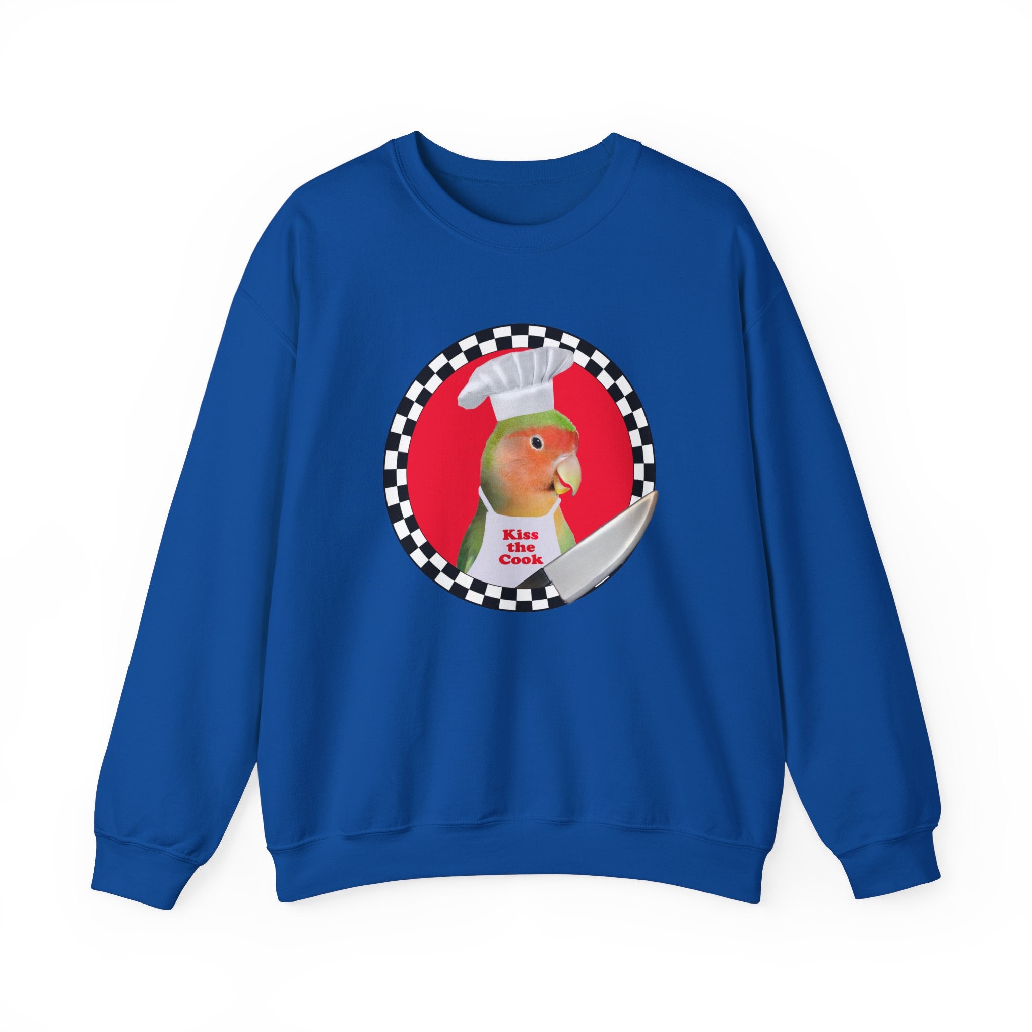 Kiss The Cook Lovebird Sweatshirt