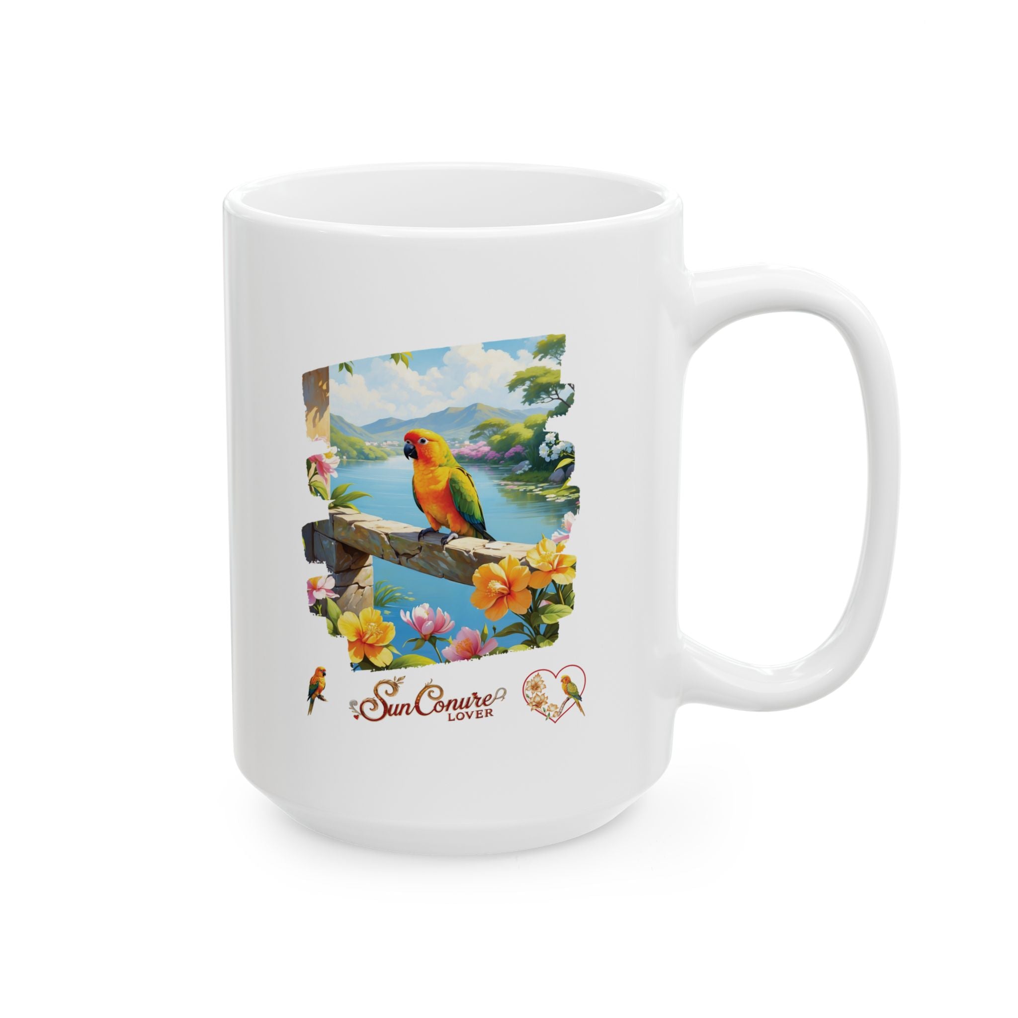 Sun Conure Lover Nature Mug