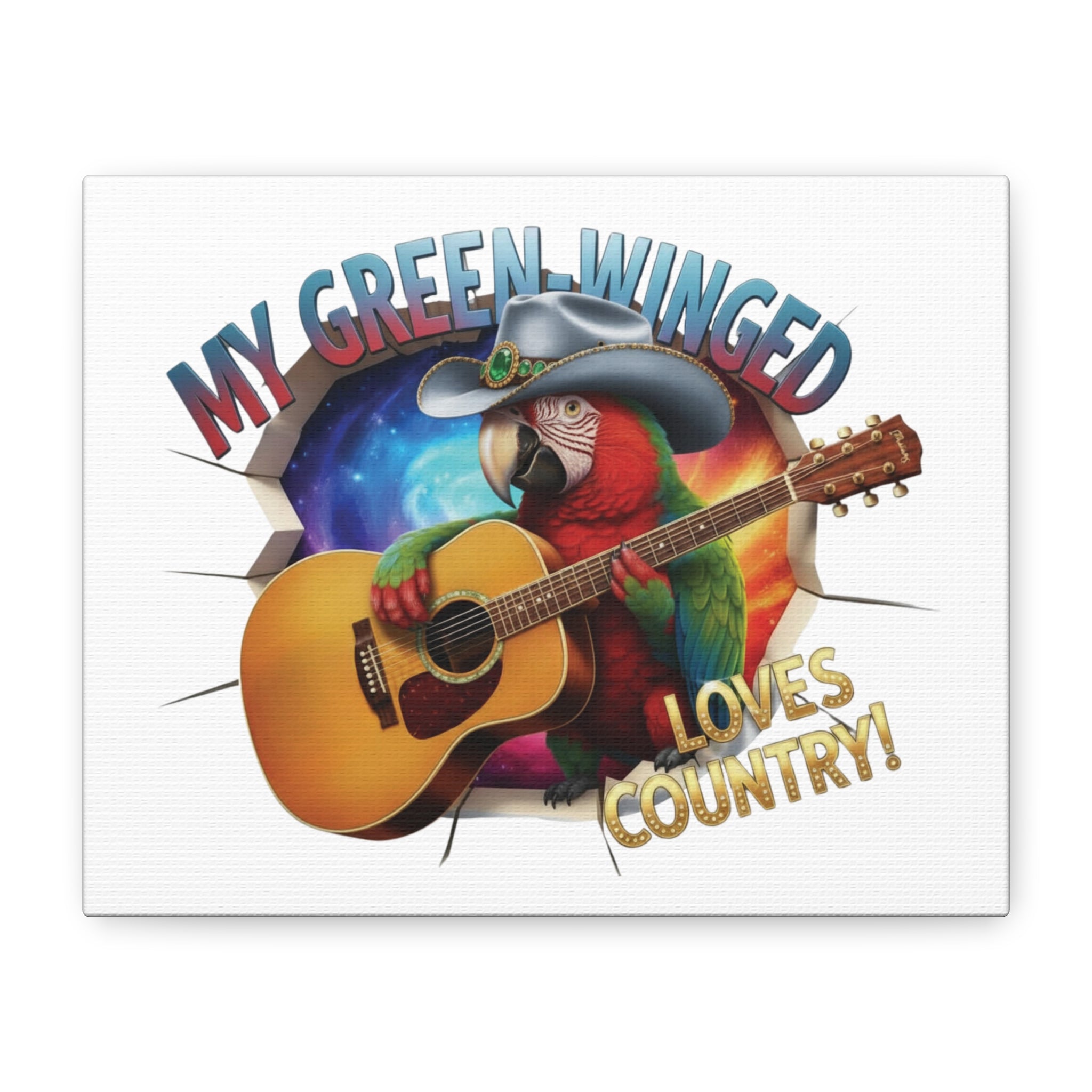 My Green Winged Loves Country Wall-Hanging