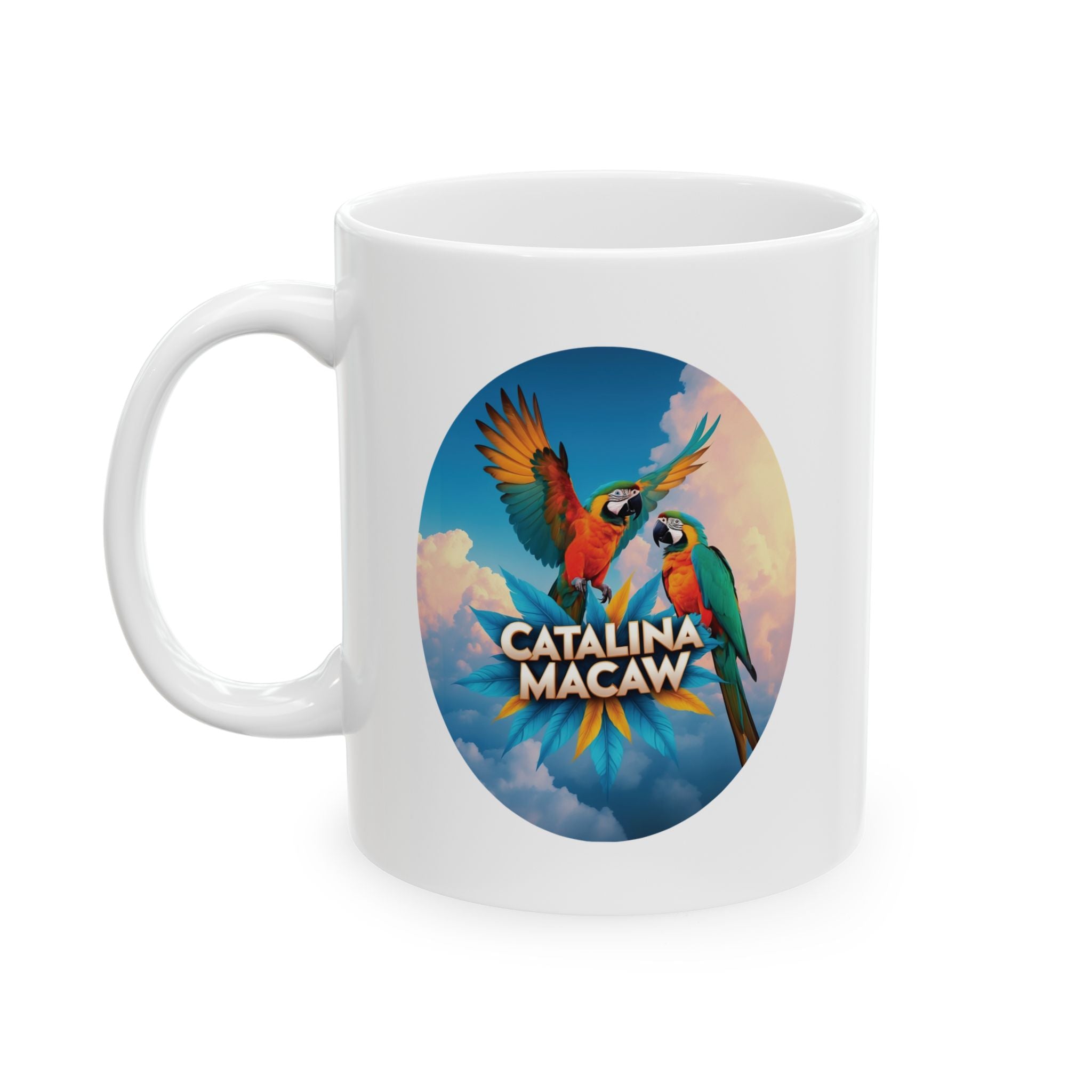 Flying Catalina Macaw Lover Mug