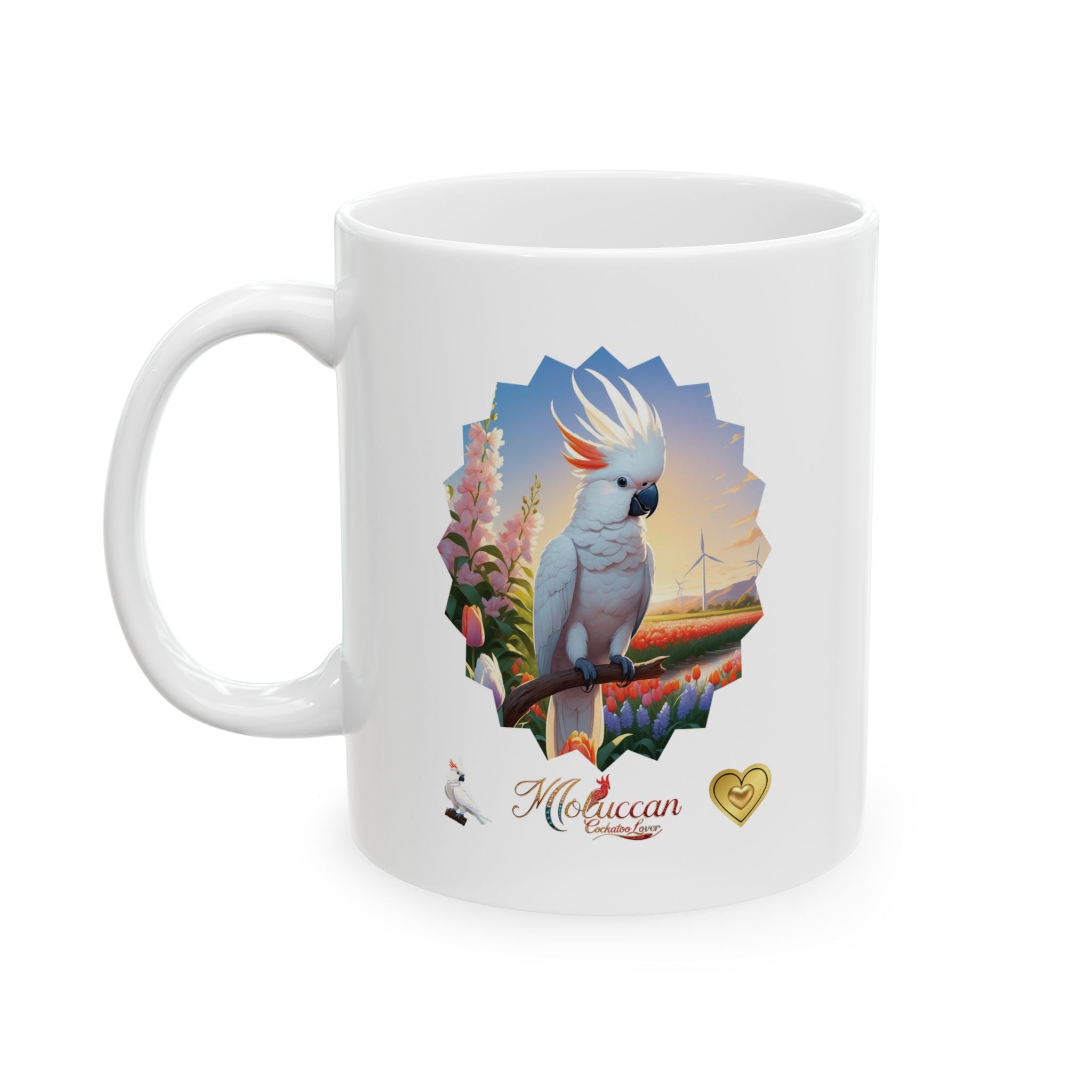 Moluccan Cockatoo Lover Nature Mug