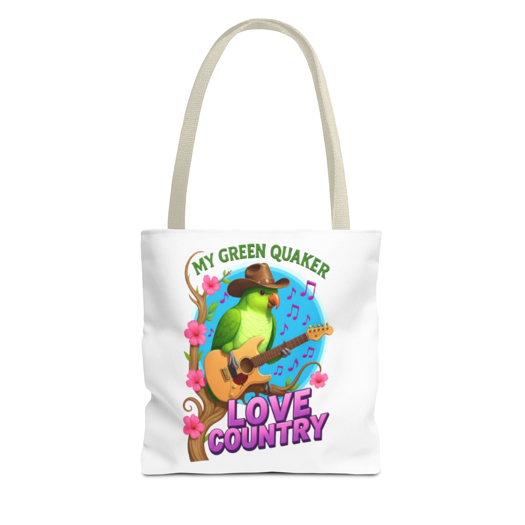 Green Quaker Love Country Tote Bag