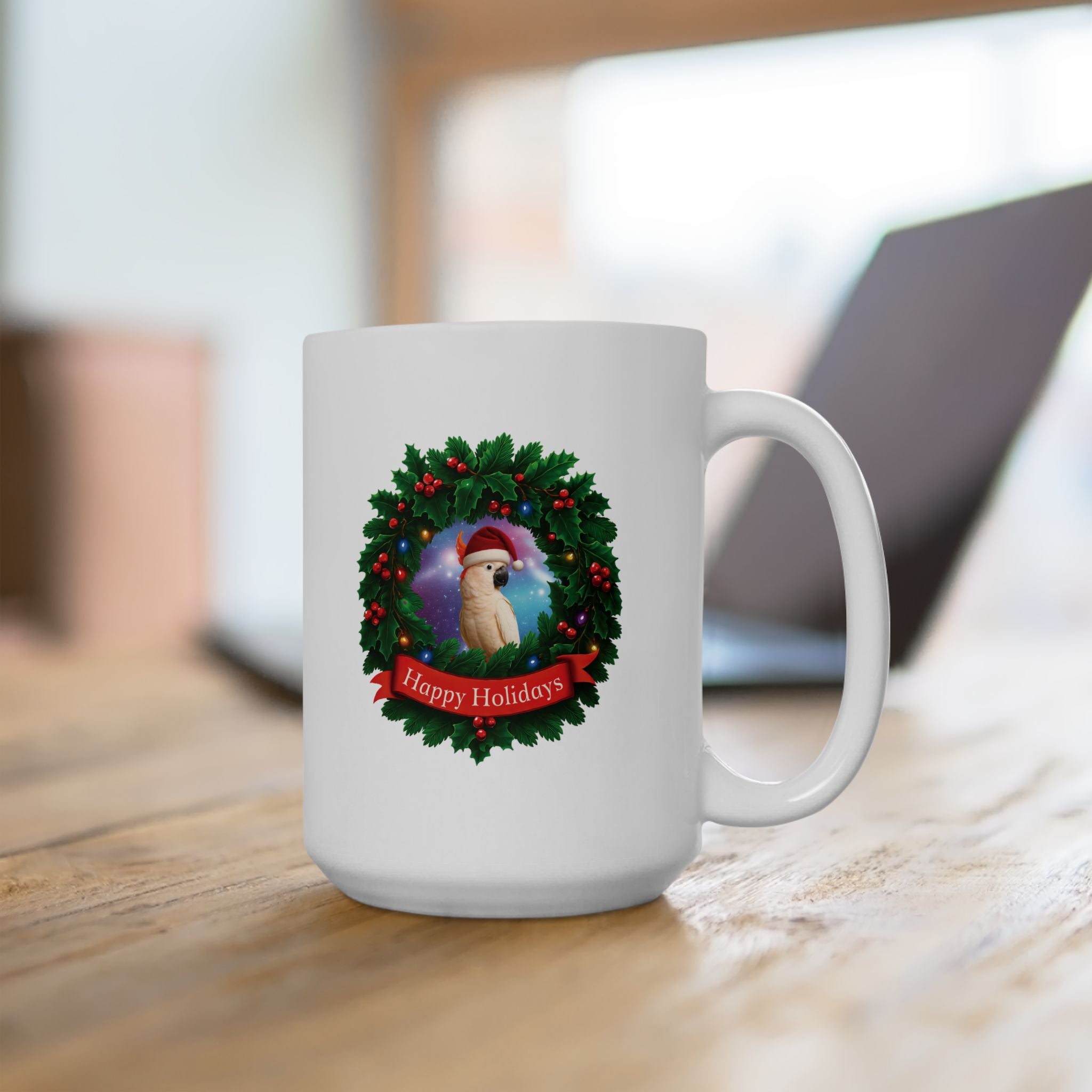 Happy Holidays Moluccan Mug