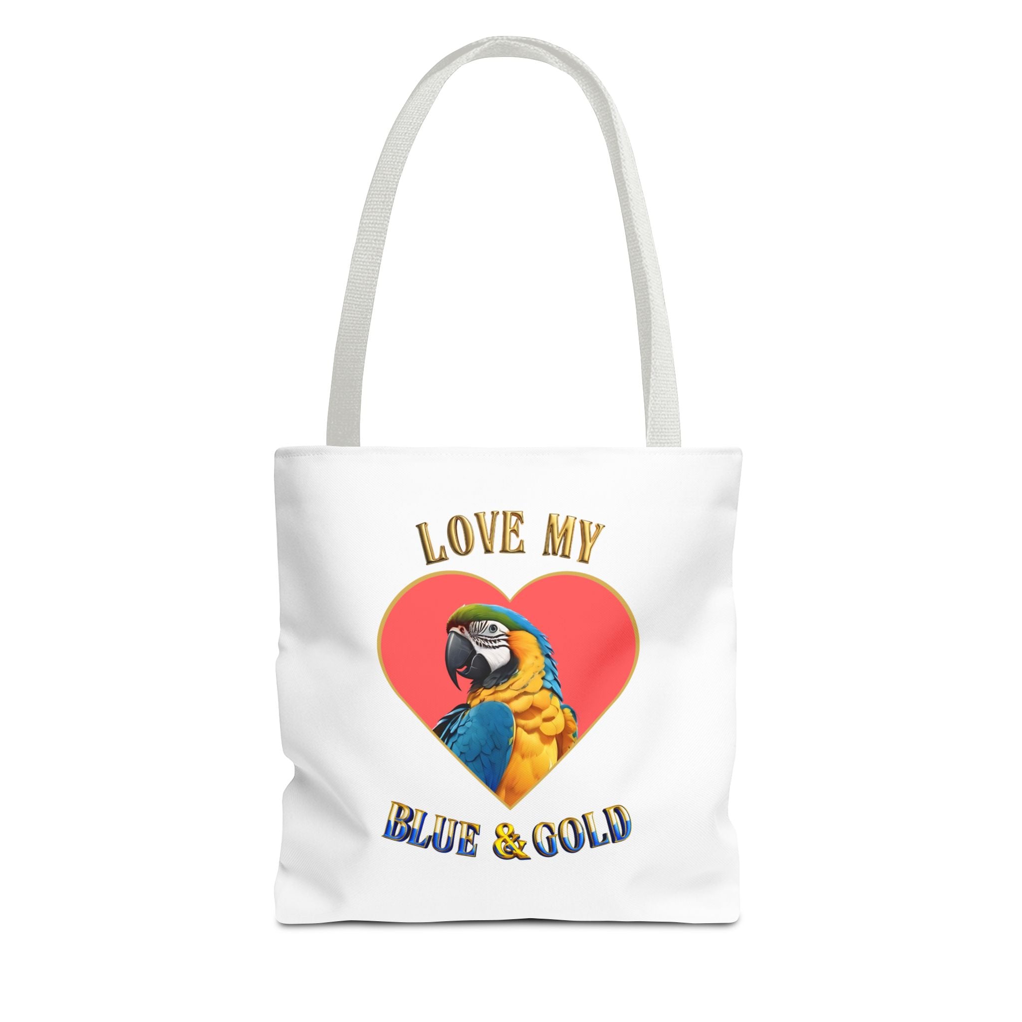 Blue & Gold Macaw Tote Bag