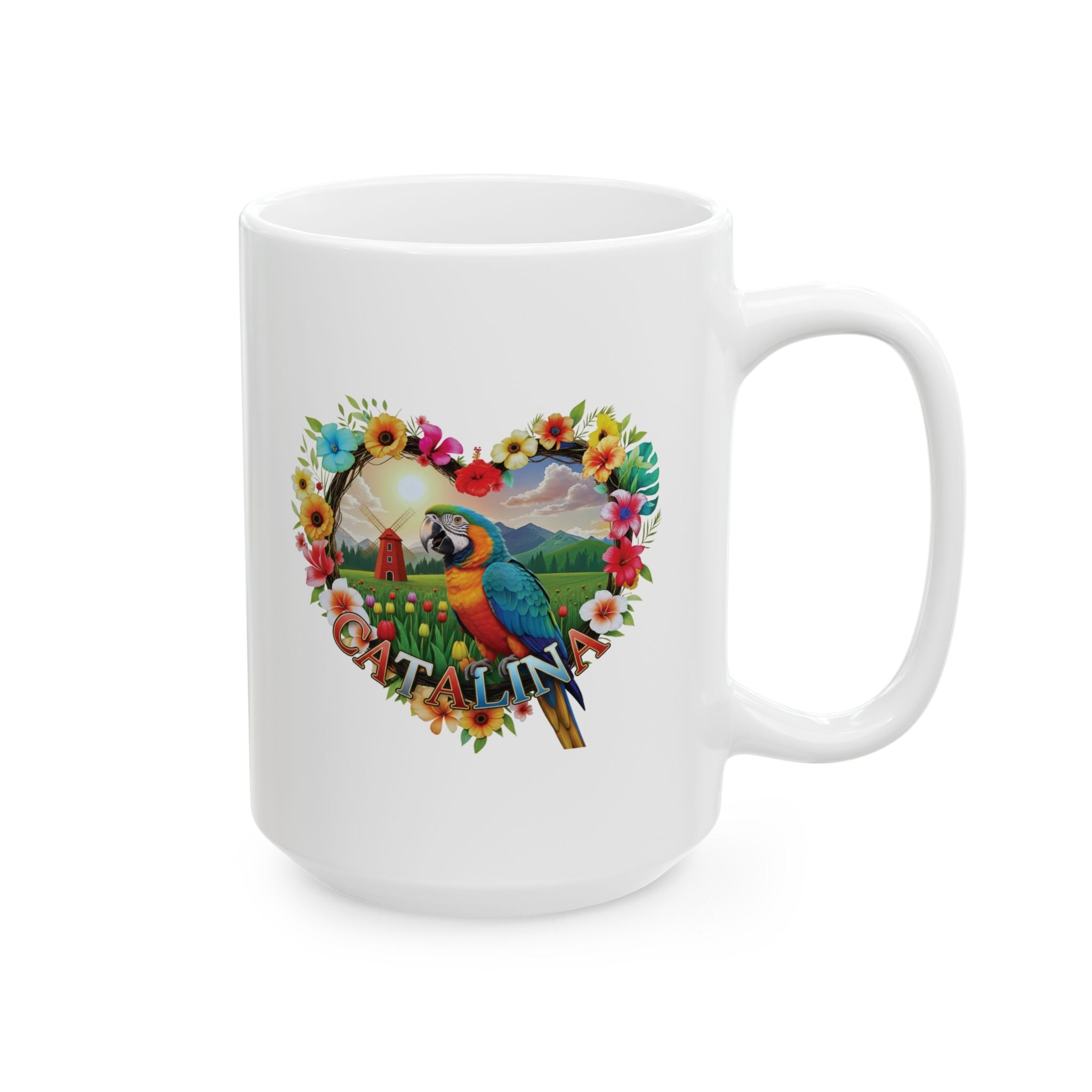 Catalina Garden Art Mug