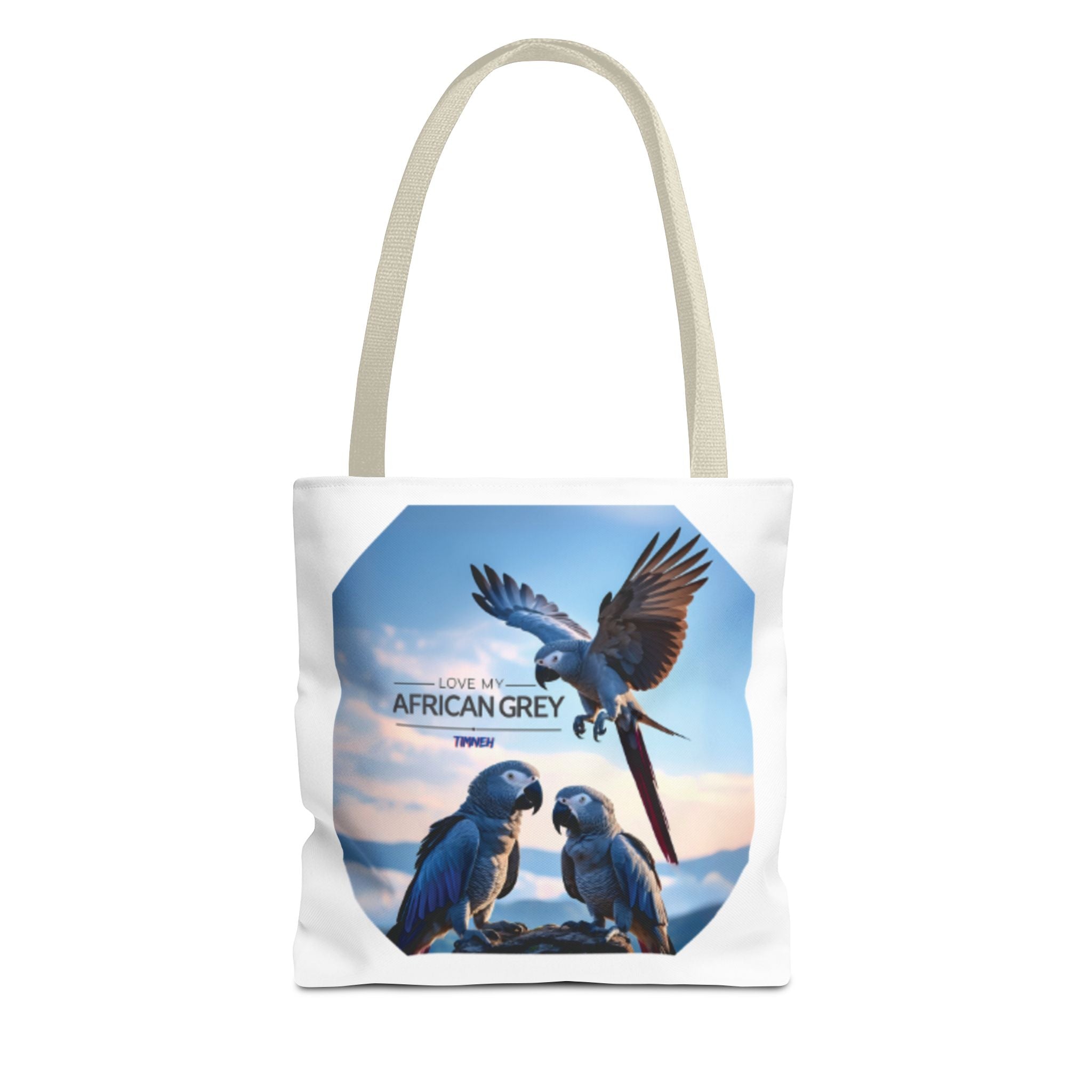 Love My African Grey Timneh Tote Bag