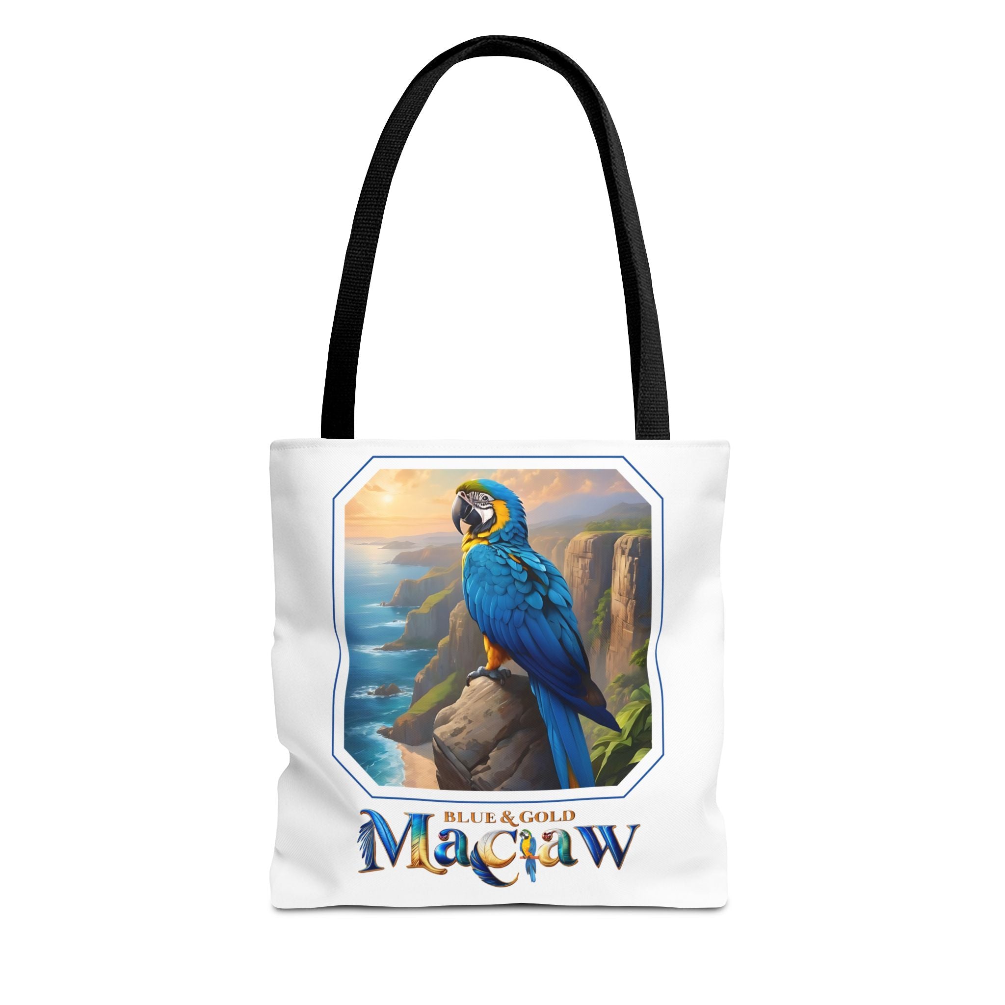 Blue & Gold Macaw Tote Bag