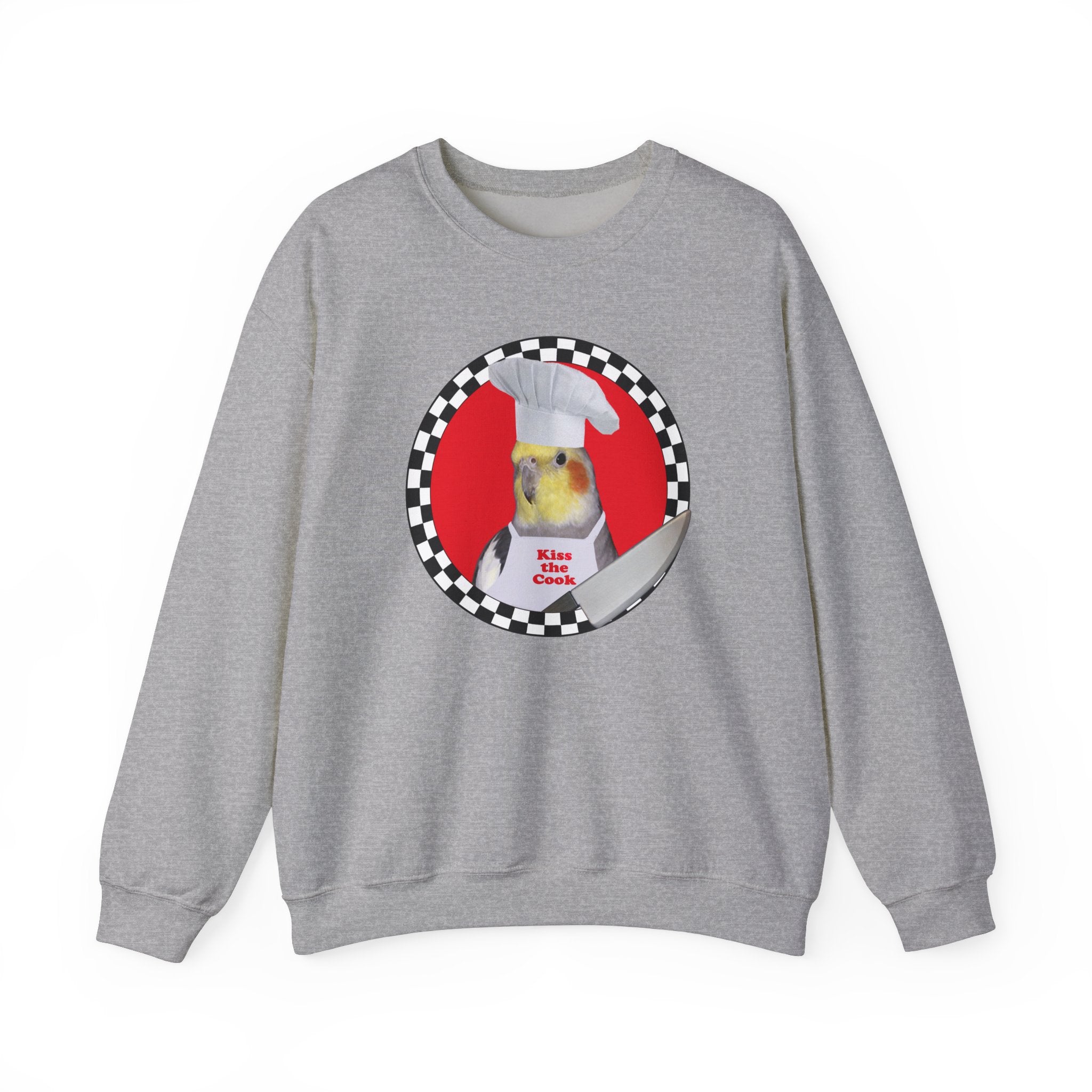 Kiss The Cook Cockatiel Sweatshirt