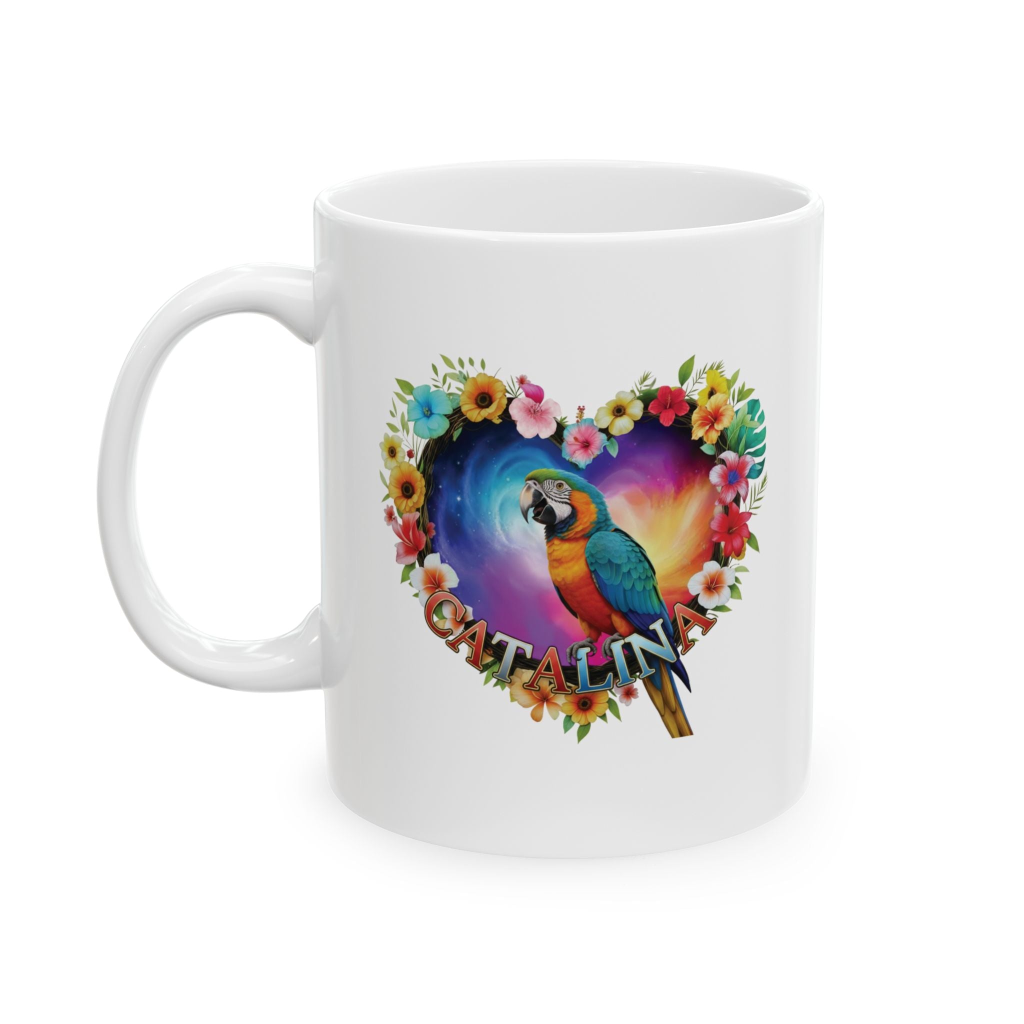 Colorful Catalina Bird Mug
