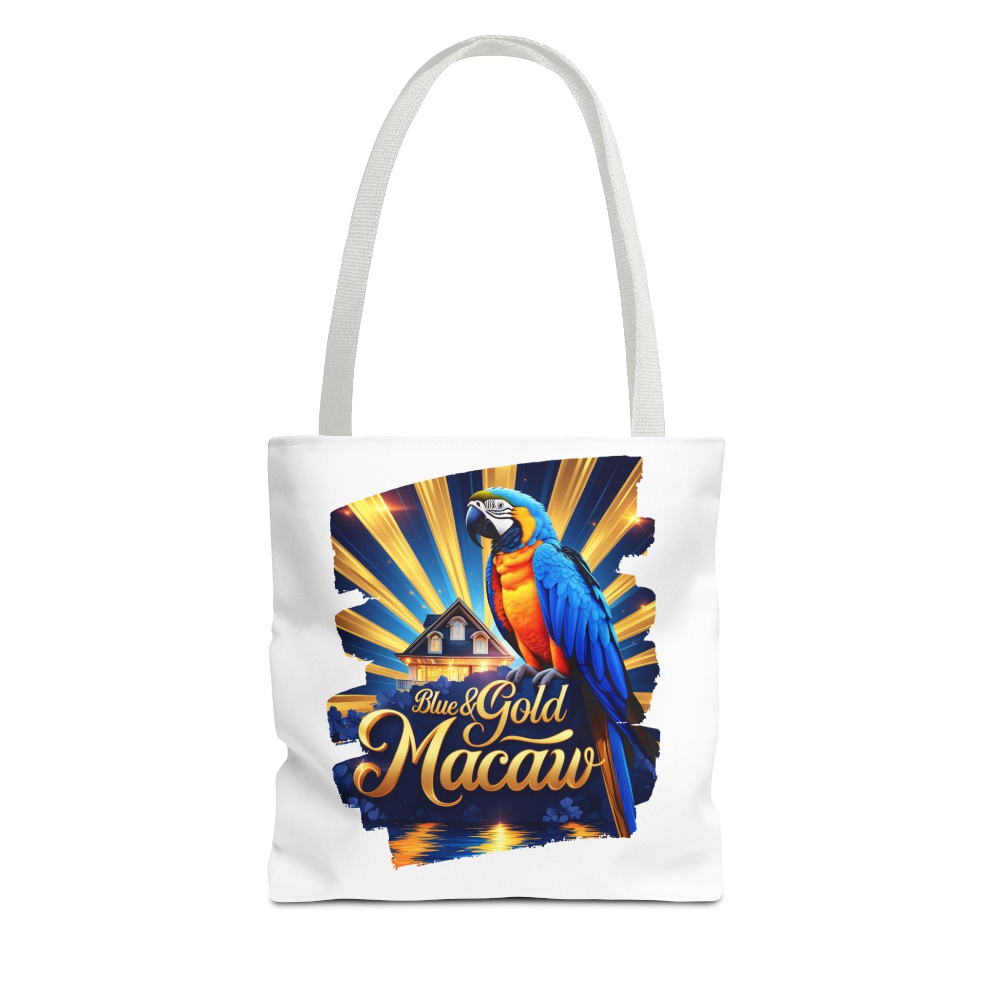 Blue & Gold Macaw Tote Bag