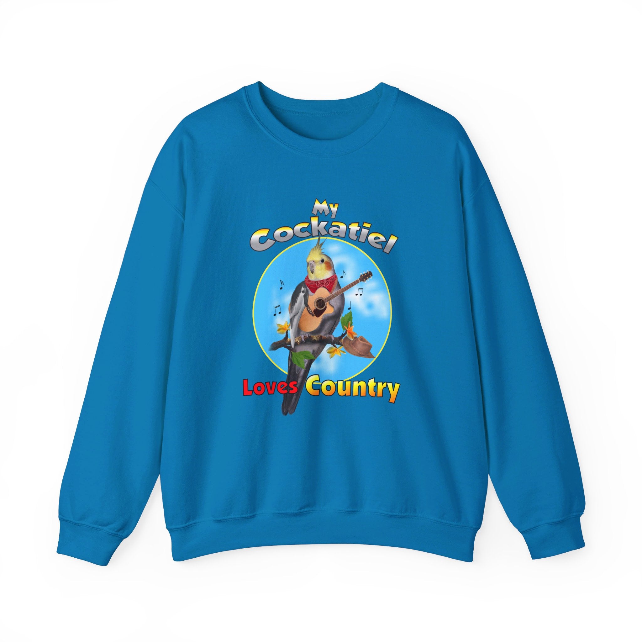 My Cockatiel Loves Country Sweatshirt