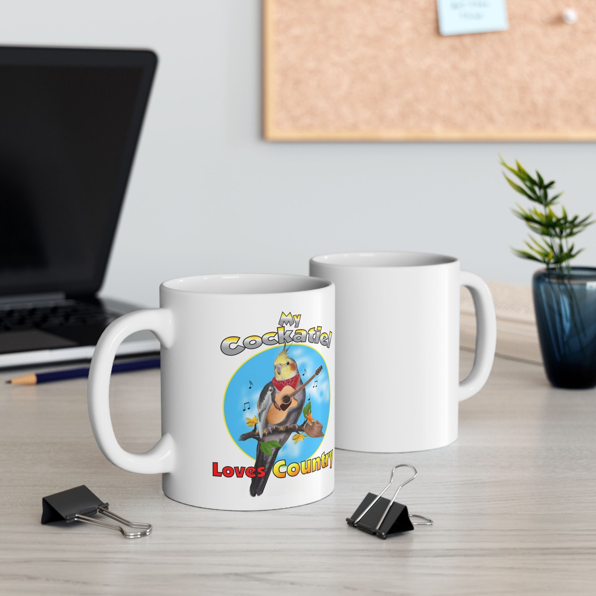 My Cockatiel Loves Country Mug