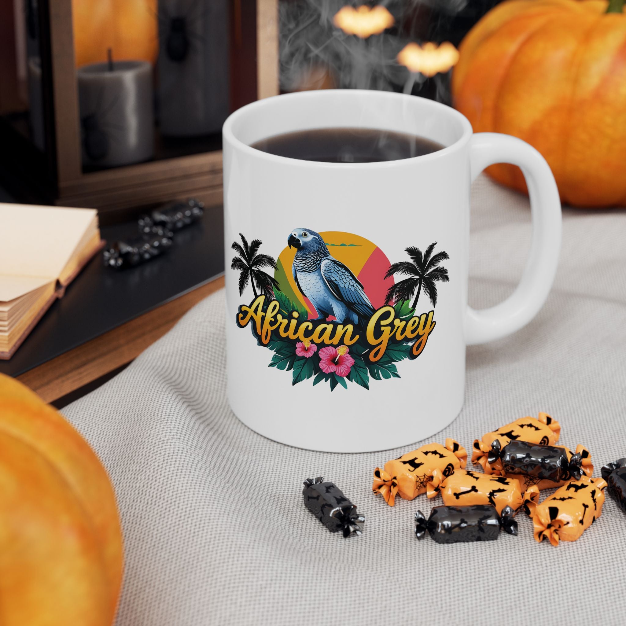 African Grey Congo Mug