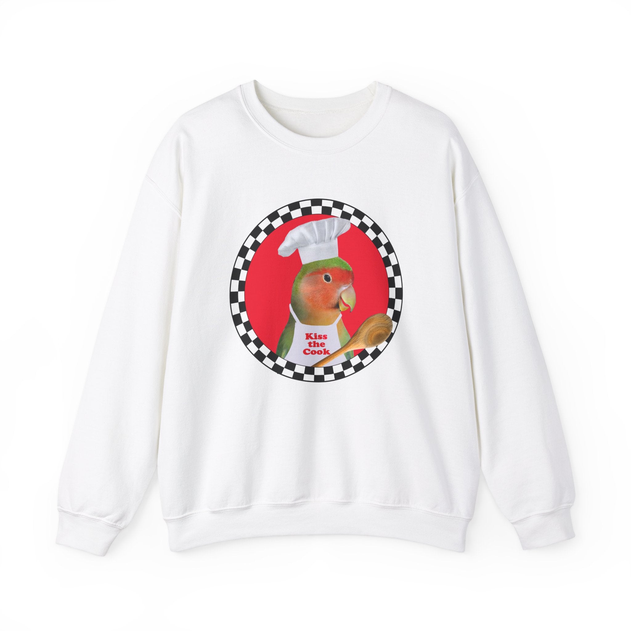Kiss The Cook Spoon Lovebird Sweatshirt