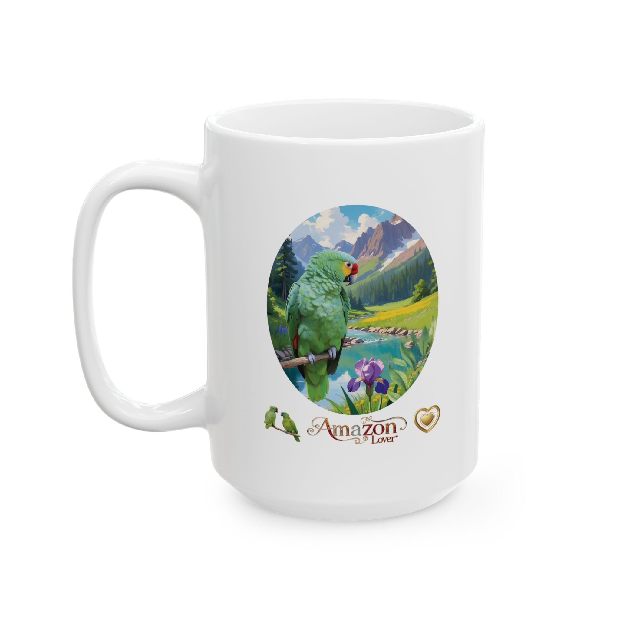 Amazon Lover Mountain Lake Mug