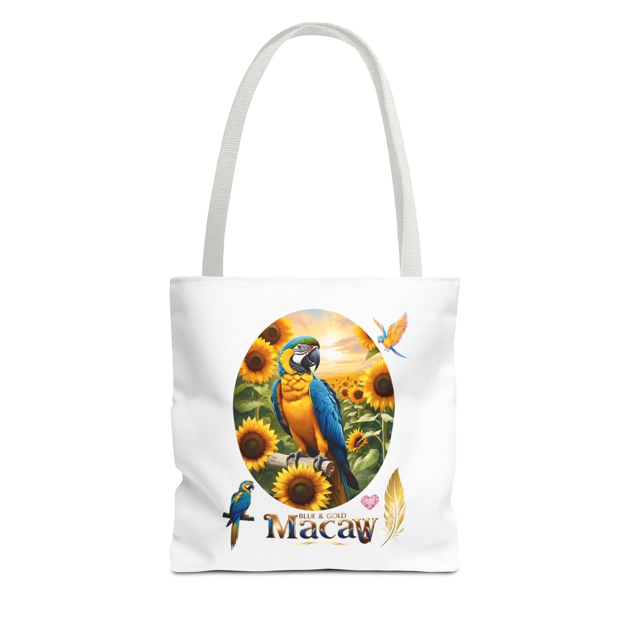 Blue & Gold Macaw Tote Bag