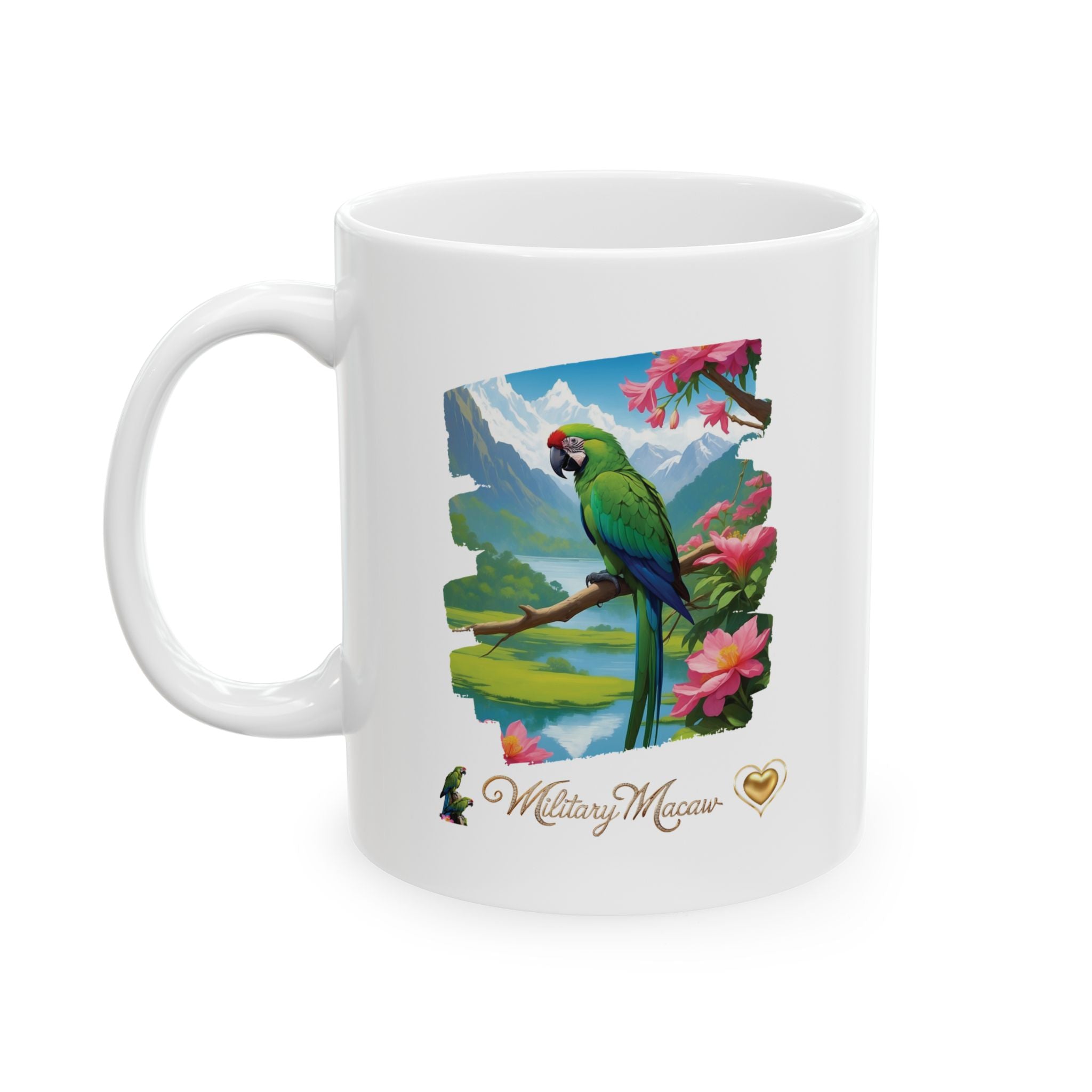Military Macaw Mug